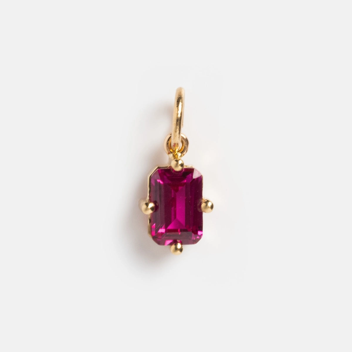 14k Mod Love Birthstone Charm