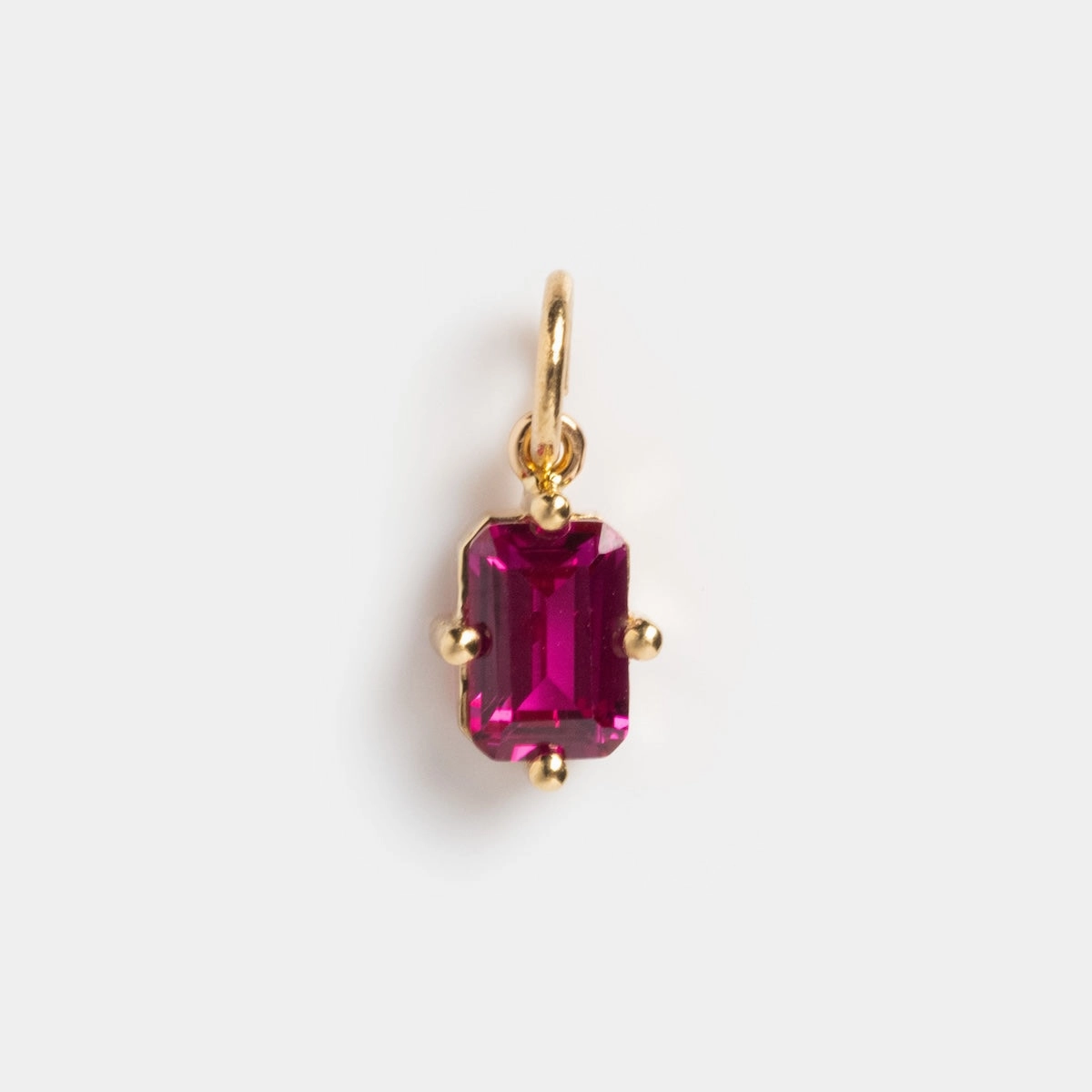14k Mod Love Birthstone Charm