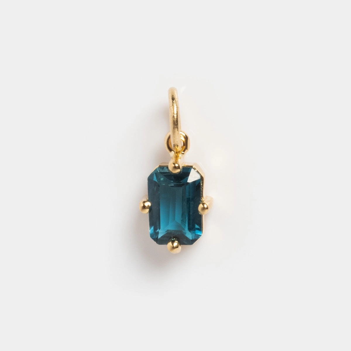 14k Mod Love Birthstone Charm