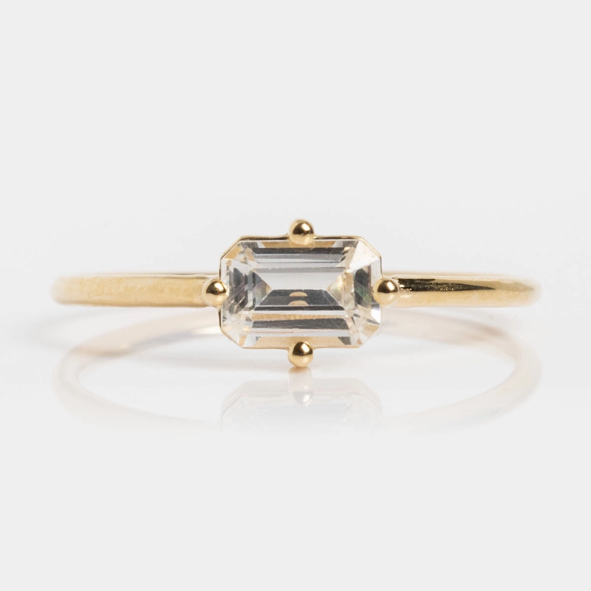 14k Mod Love Birthstone Ring