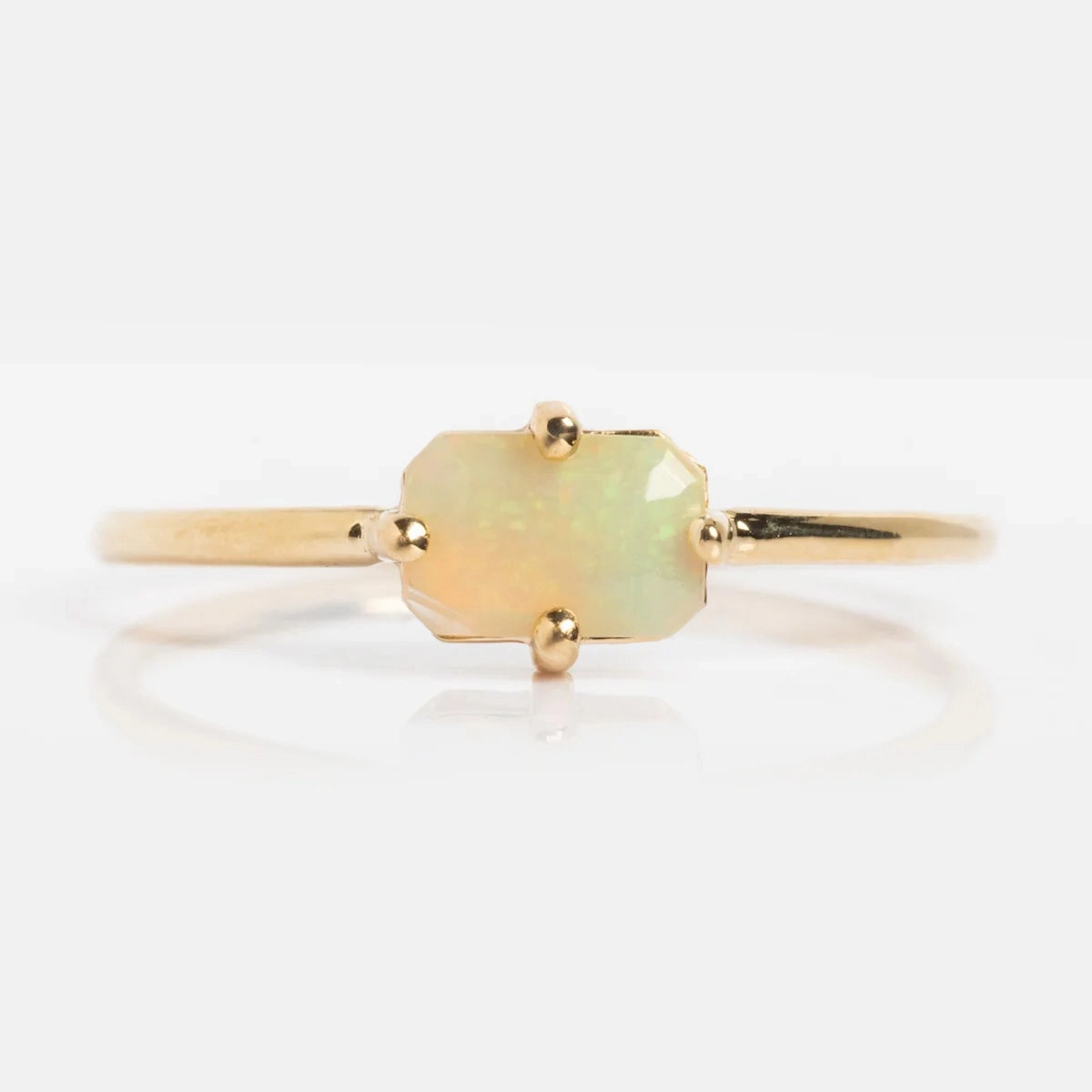 14k Mod Love Birthstone Ring