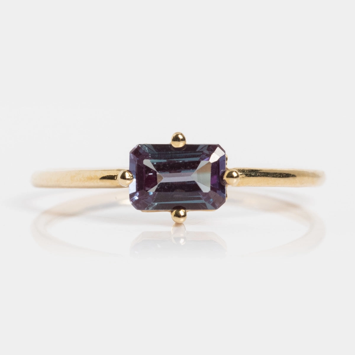 14k Mod Love Birthstone Ring