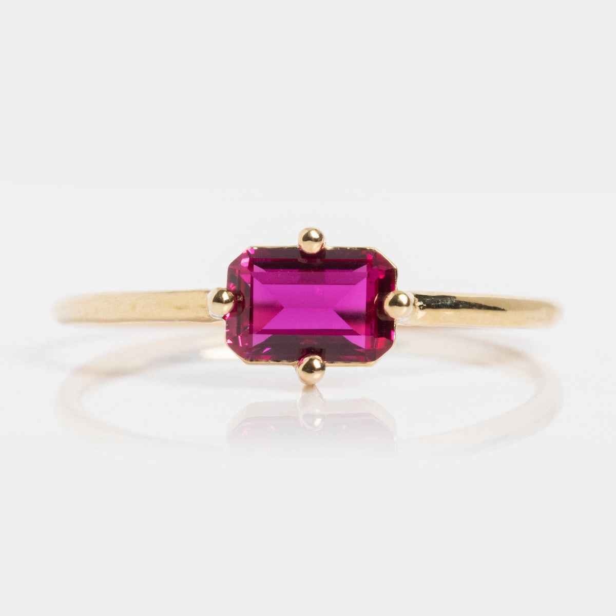 14k Mod Love Birthstone Ring