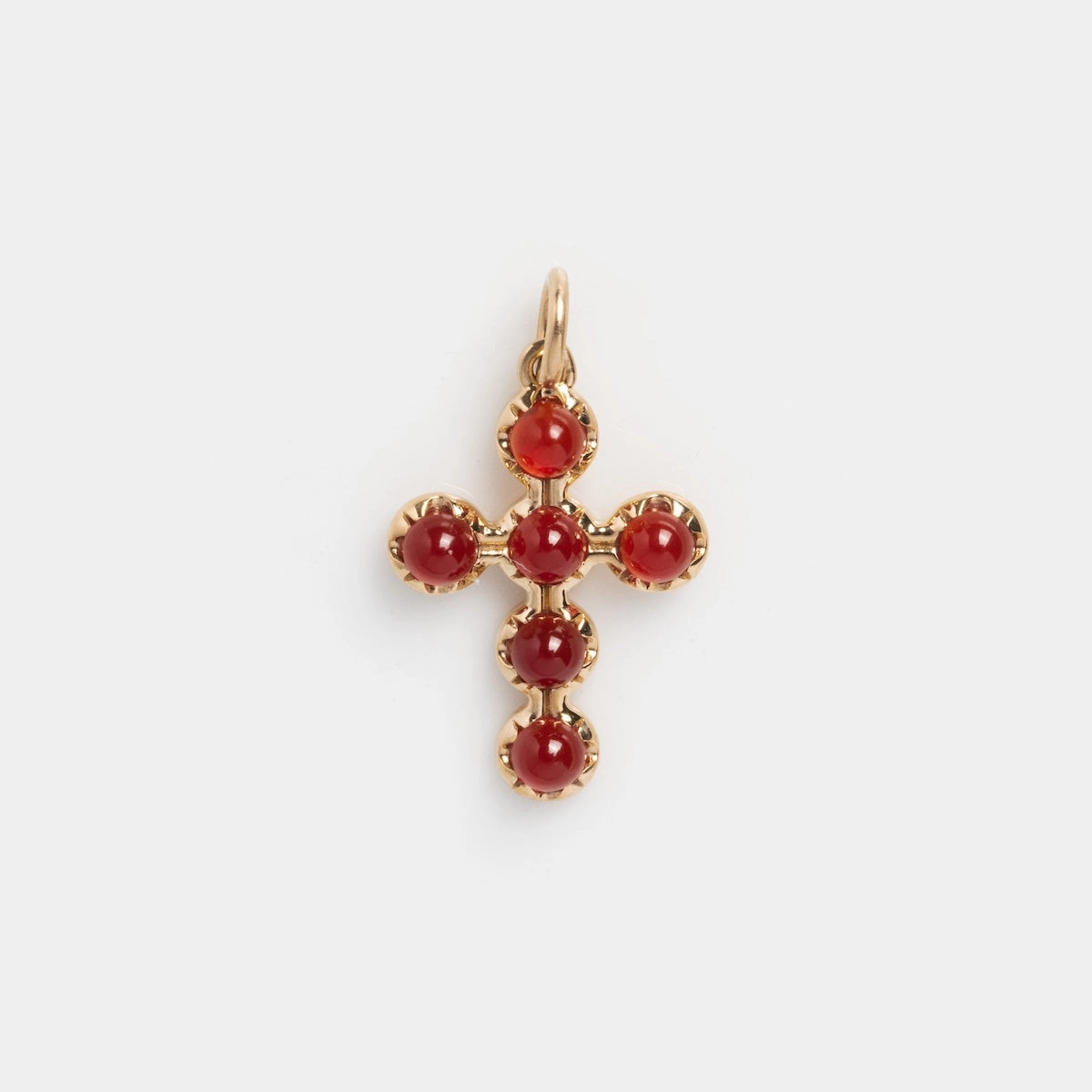 14k Vintage Revival Cross Charm