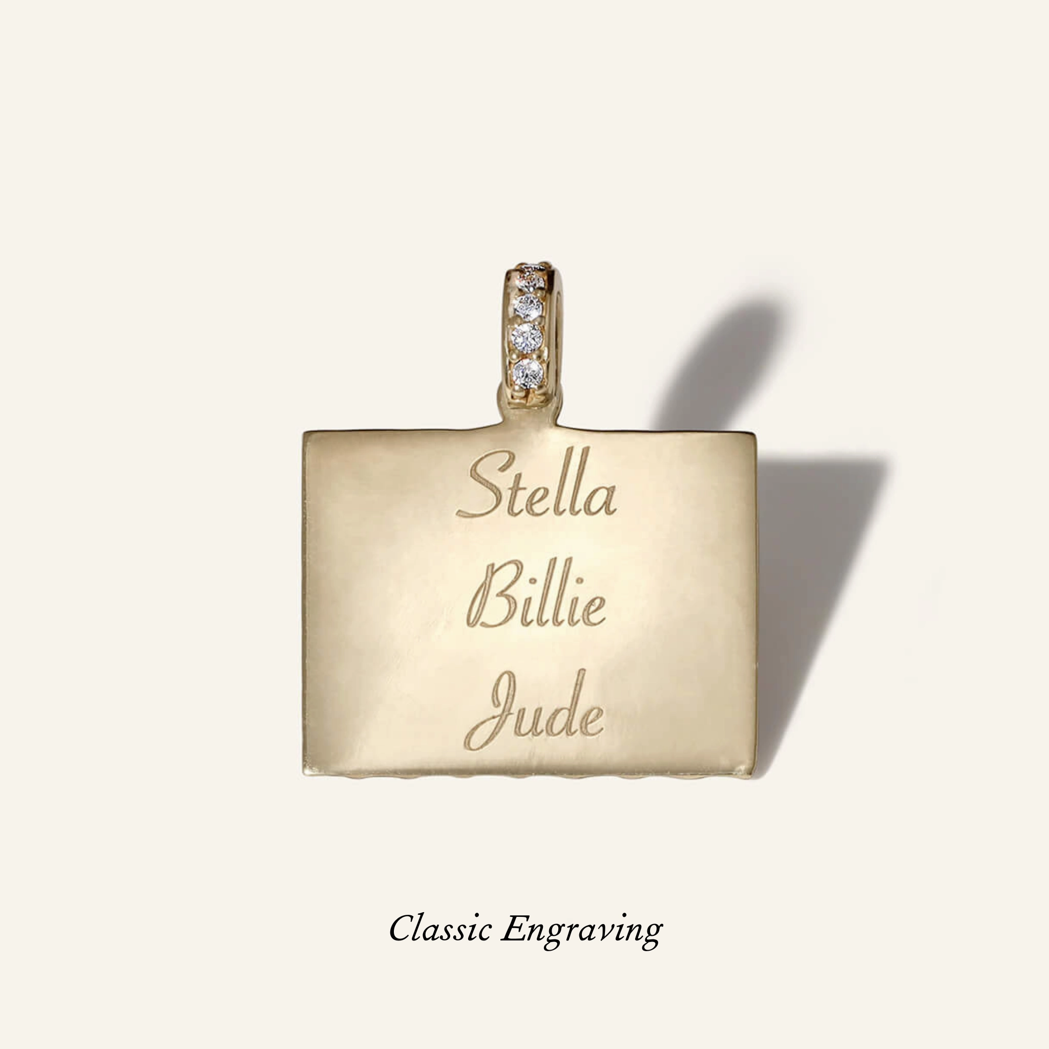 1960s Calendar Personalized Charm