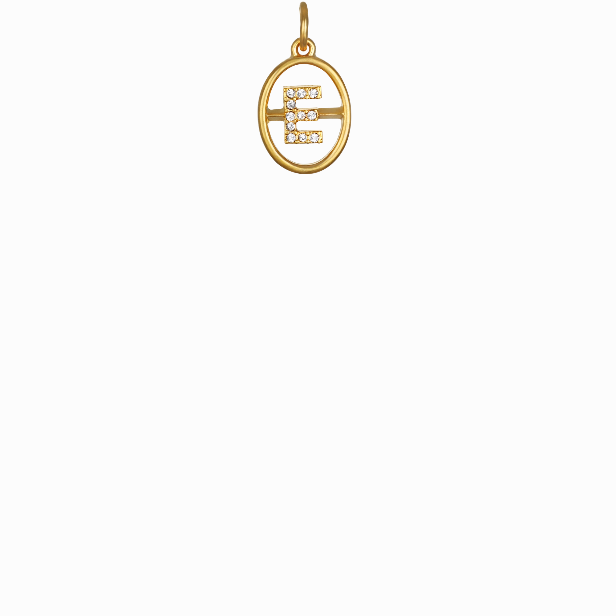 "E" Chloe Initial - Gold