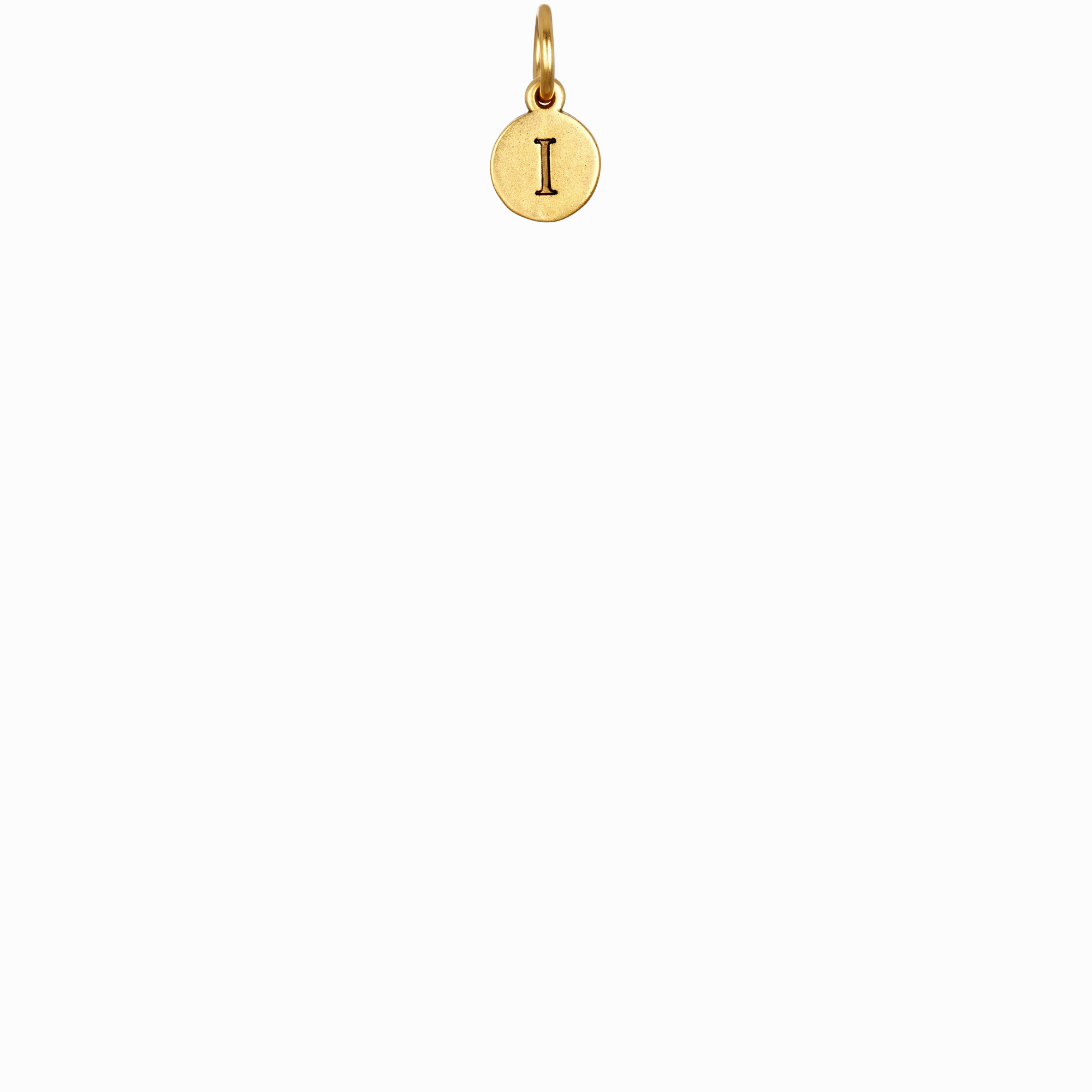 "I" Initial - Gold