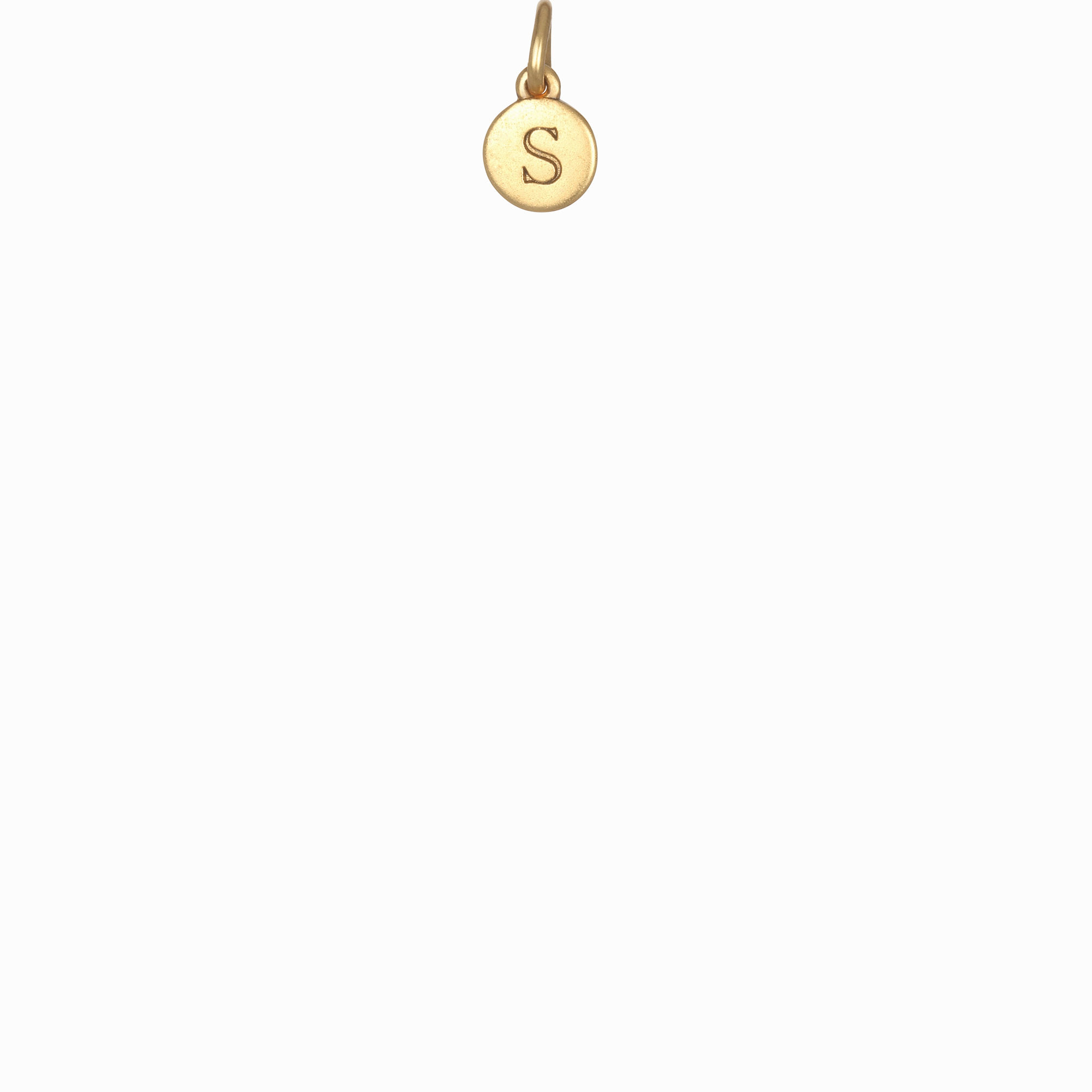 "S" Initial - Gold