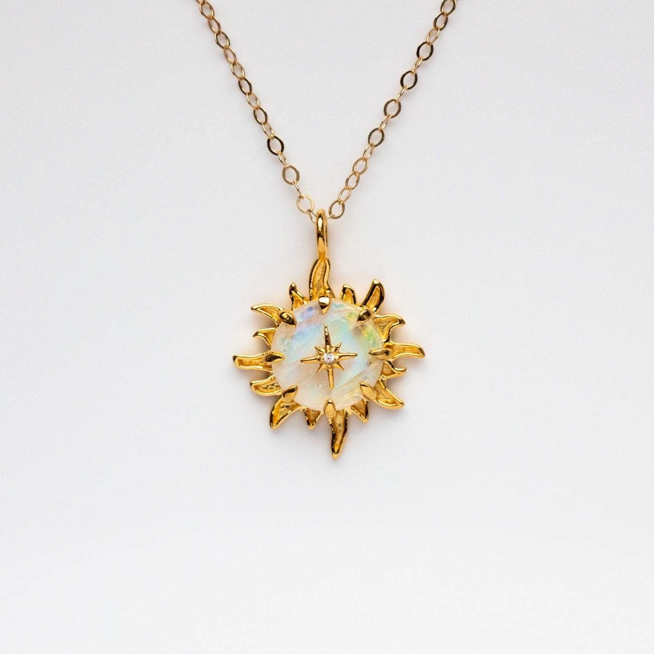 "You Are My Forever Sun, Moon & Star" Pendant