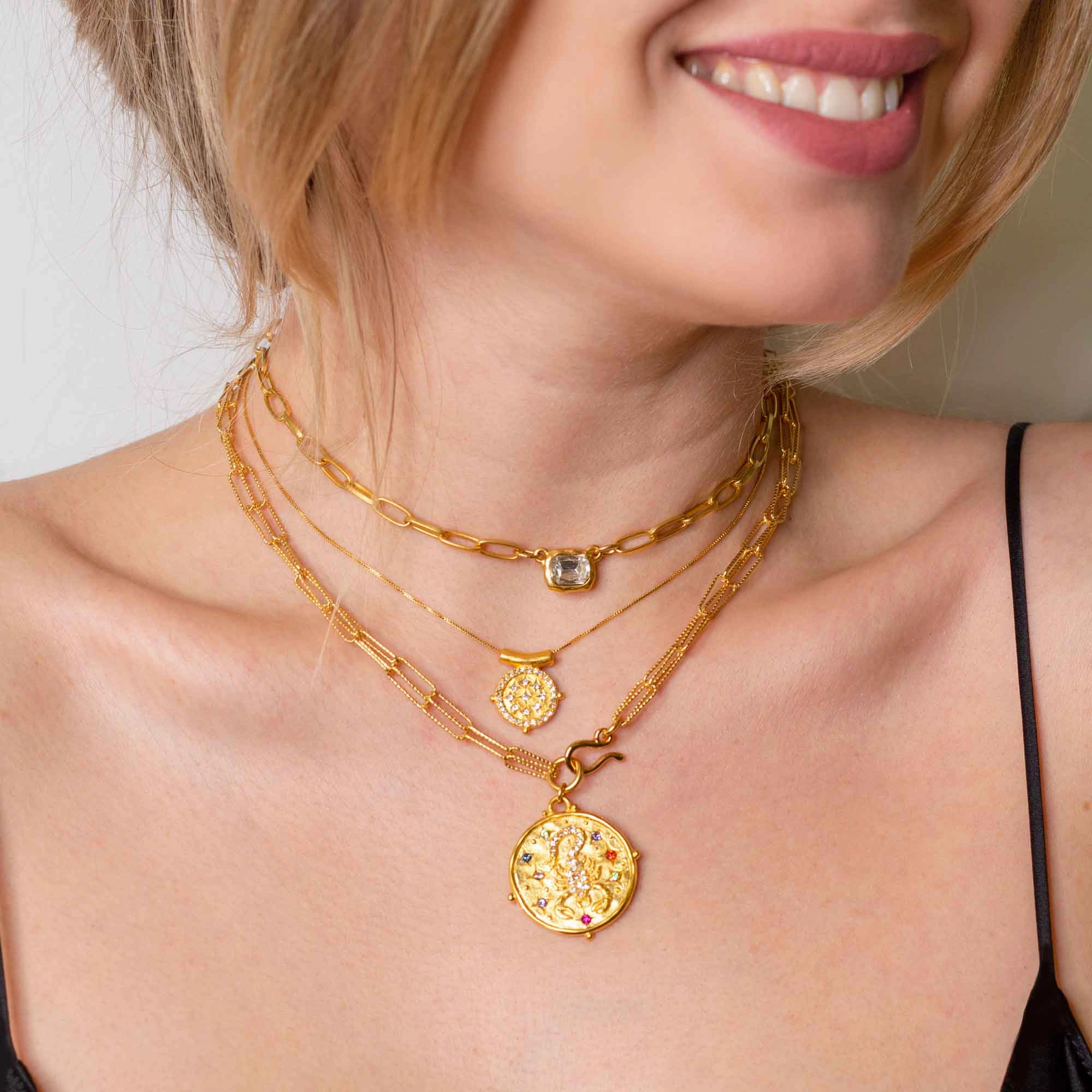 Aphrodite Zodiac Convertible Necklace