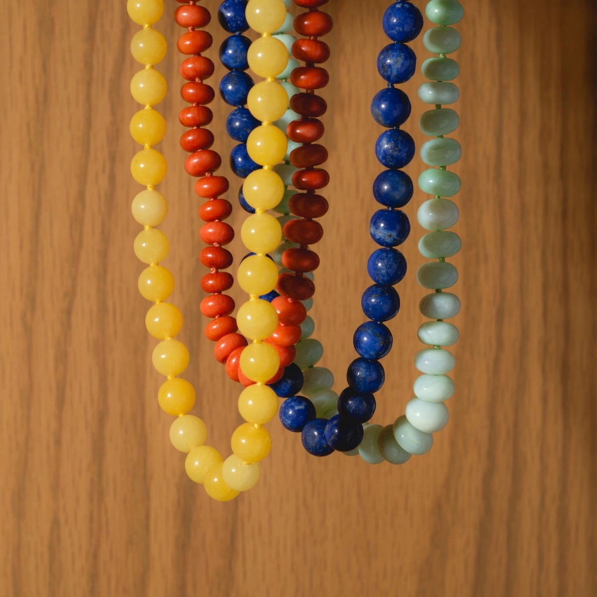 Beaded Gemstone Necklace