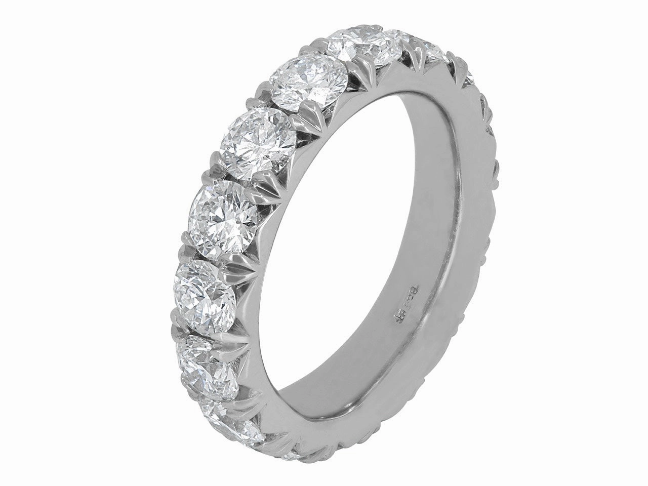 Beladora 'L'ternelle' Diamond Eternity Band, 3.85 total carats, in Platinum