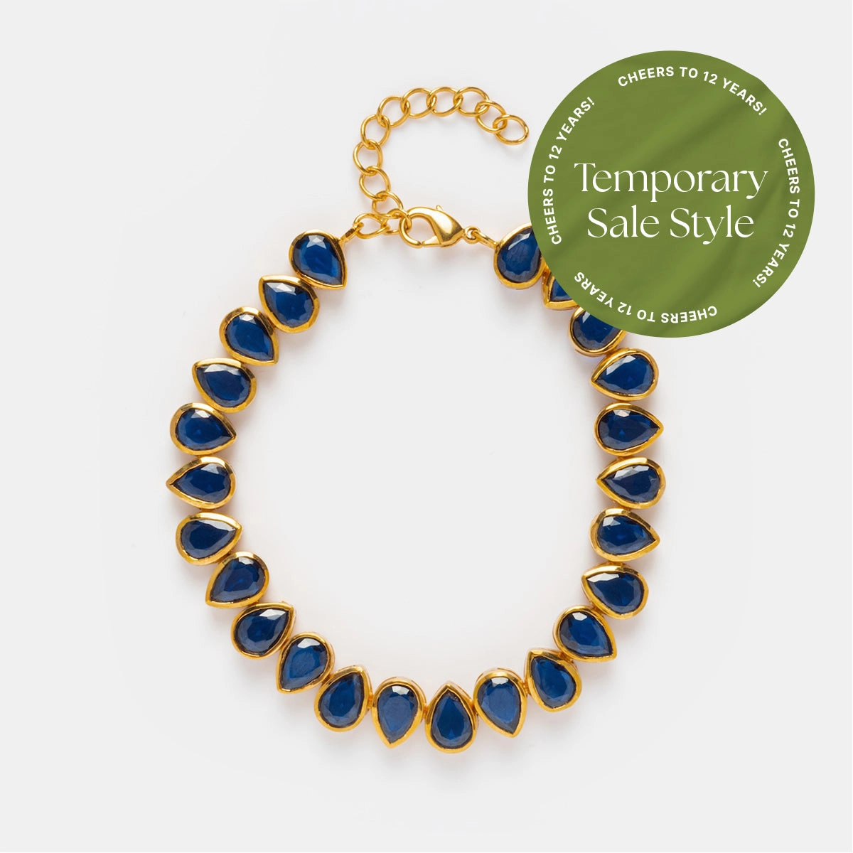 Bezel Set Birthstone Tennis Bracelet