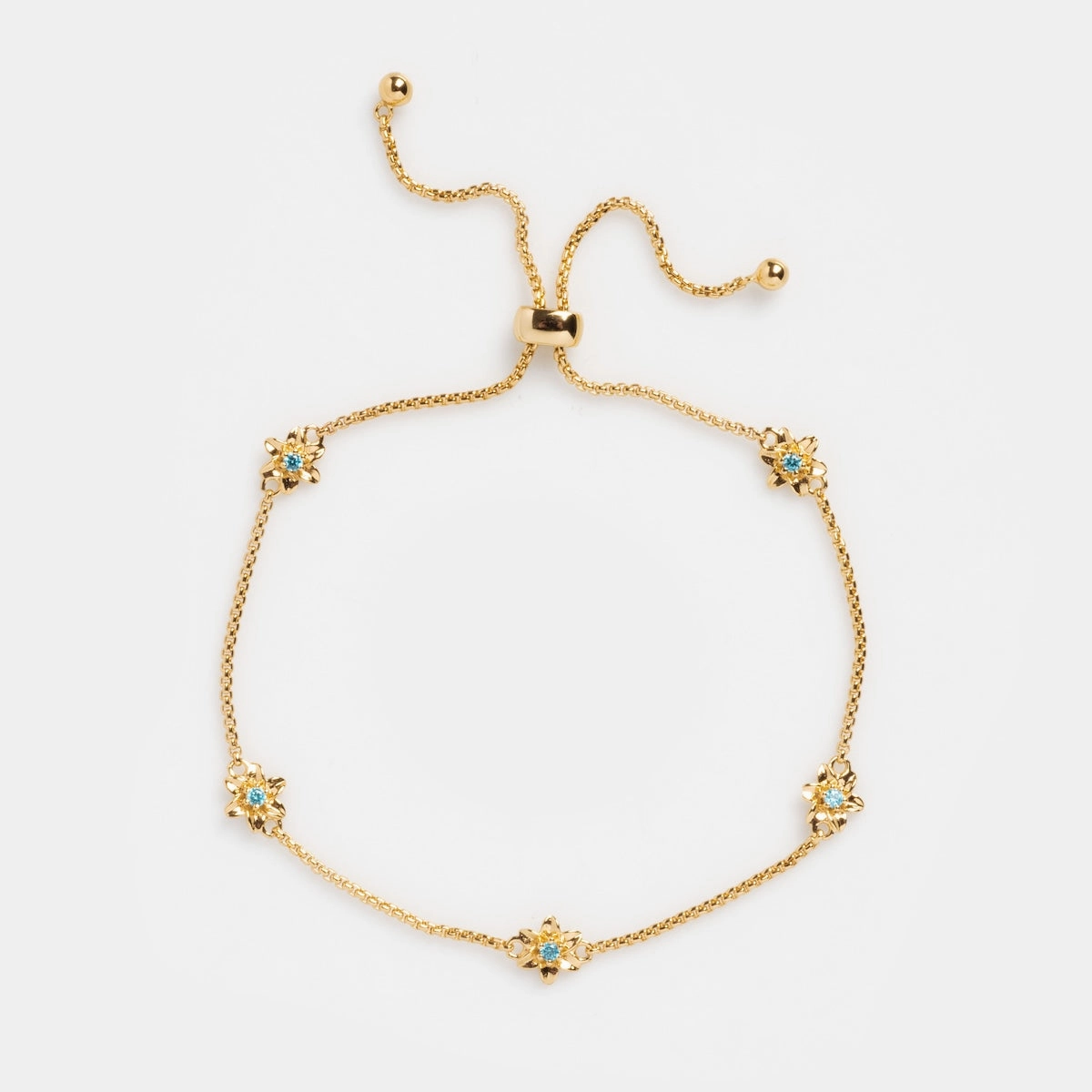 Birth Flower Bracelet