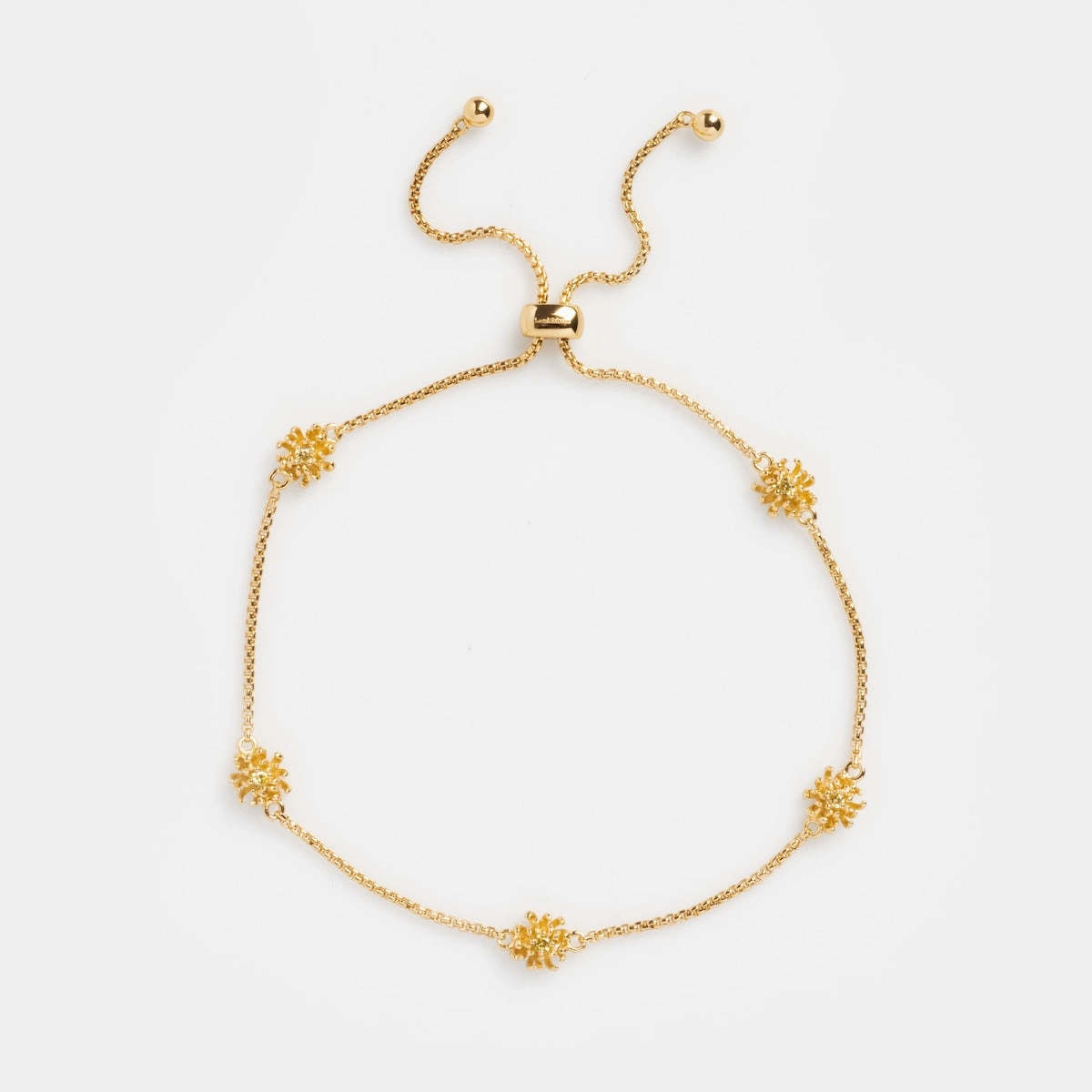 Birth Flower Bracelet