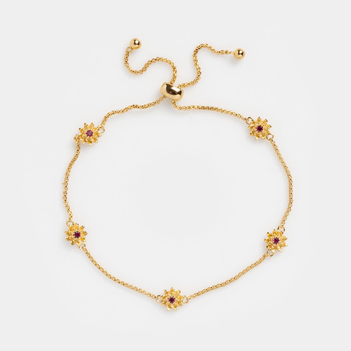 Birth Flower Bracelet