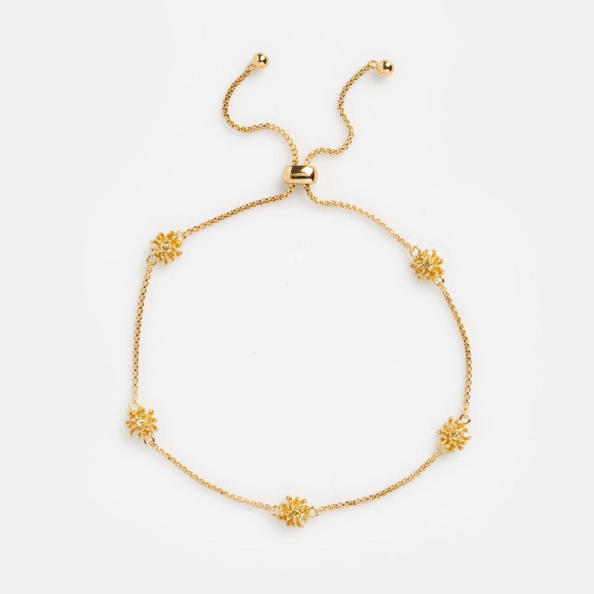 Birth Flower Bracelet