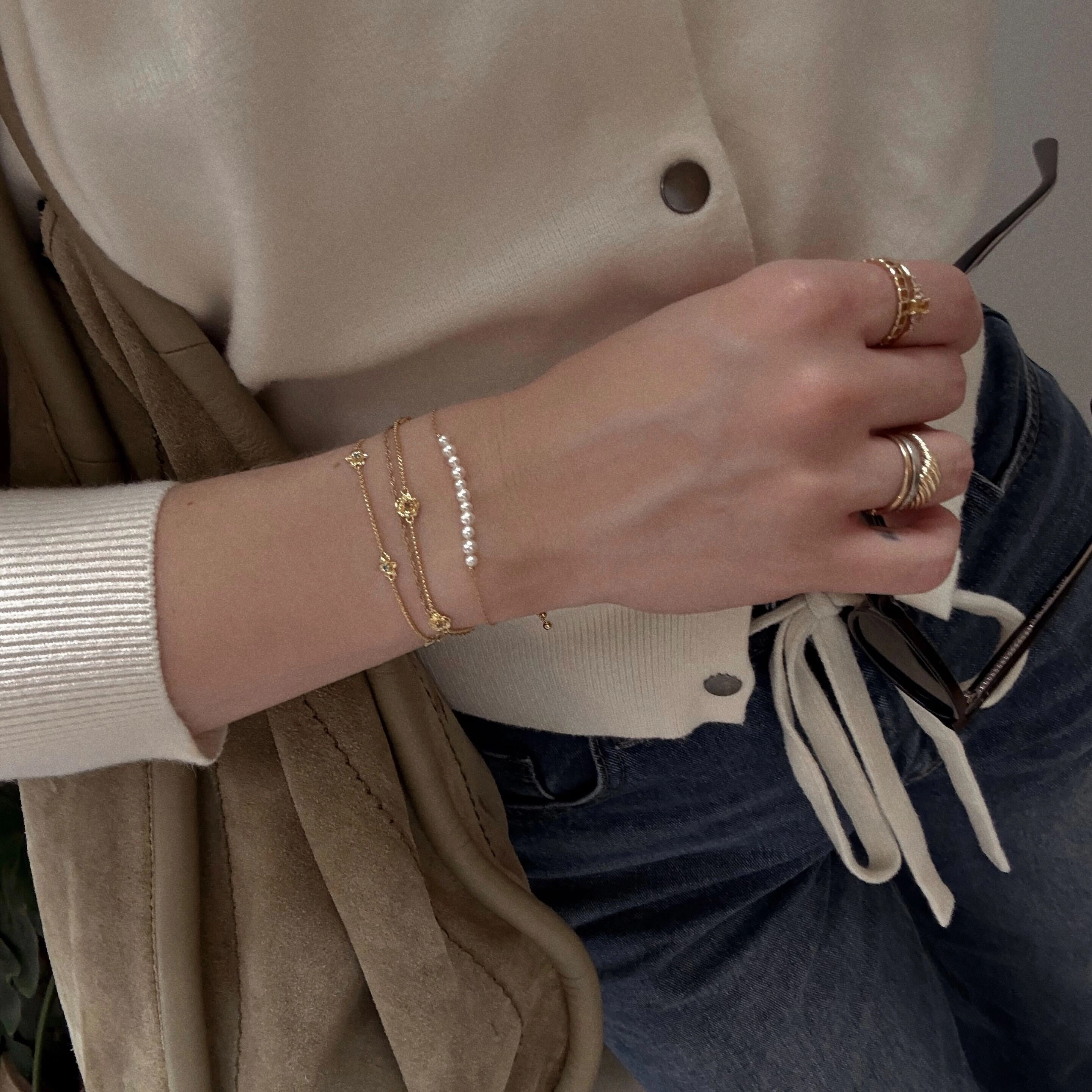 Birth Flower Bracelet