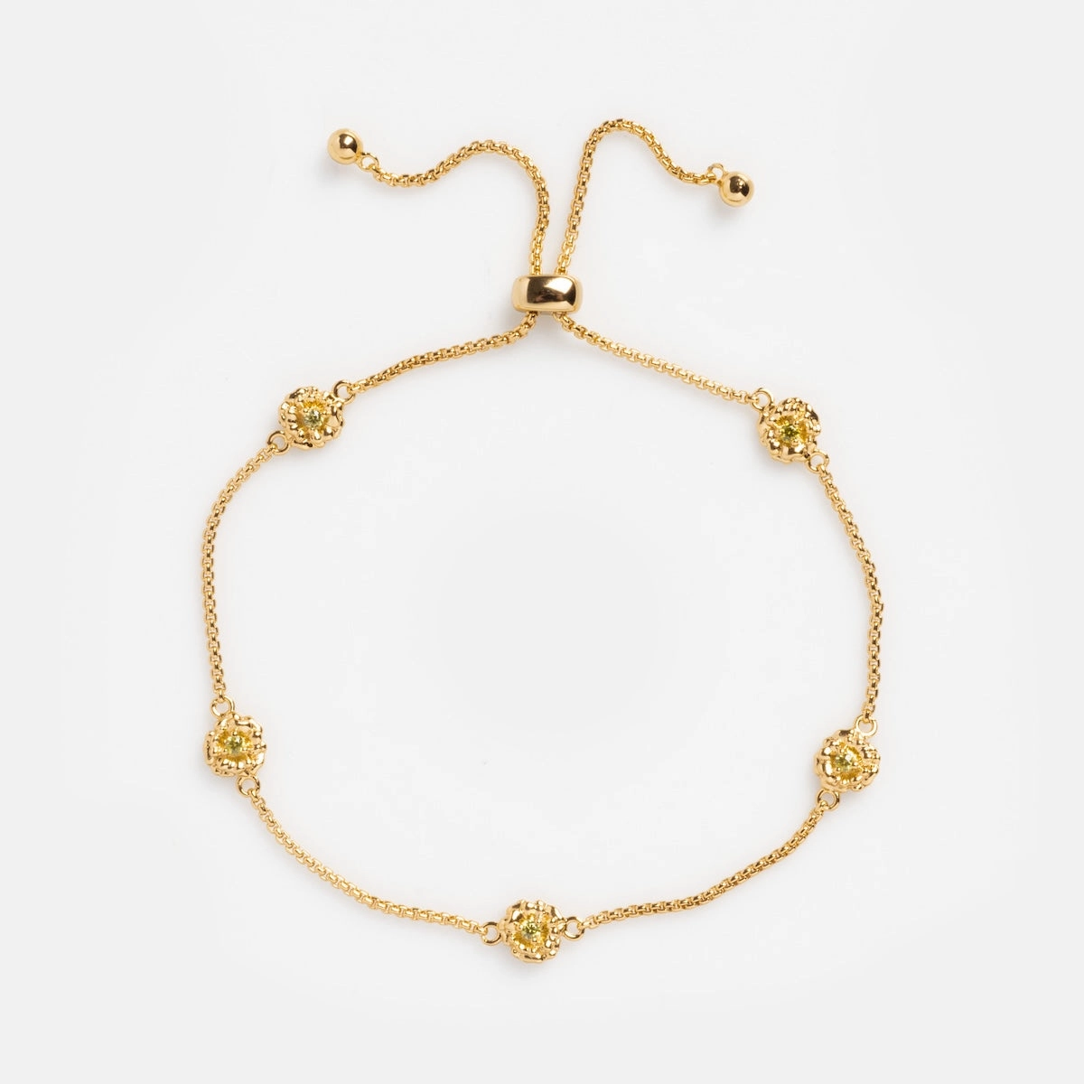 Birth Flower Bracelet