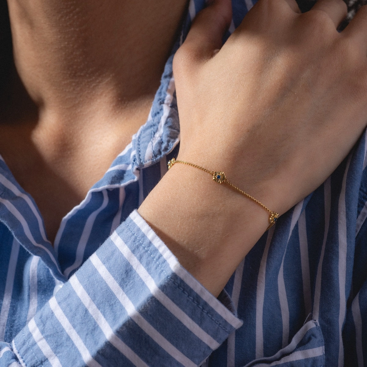 Birth Flower Bracelet
