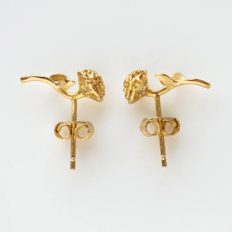 Birth Flower Earrings