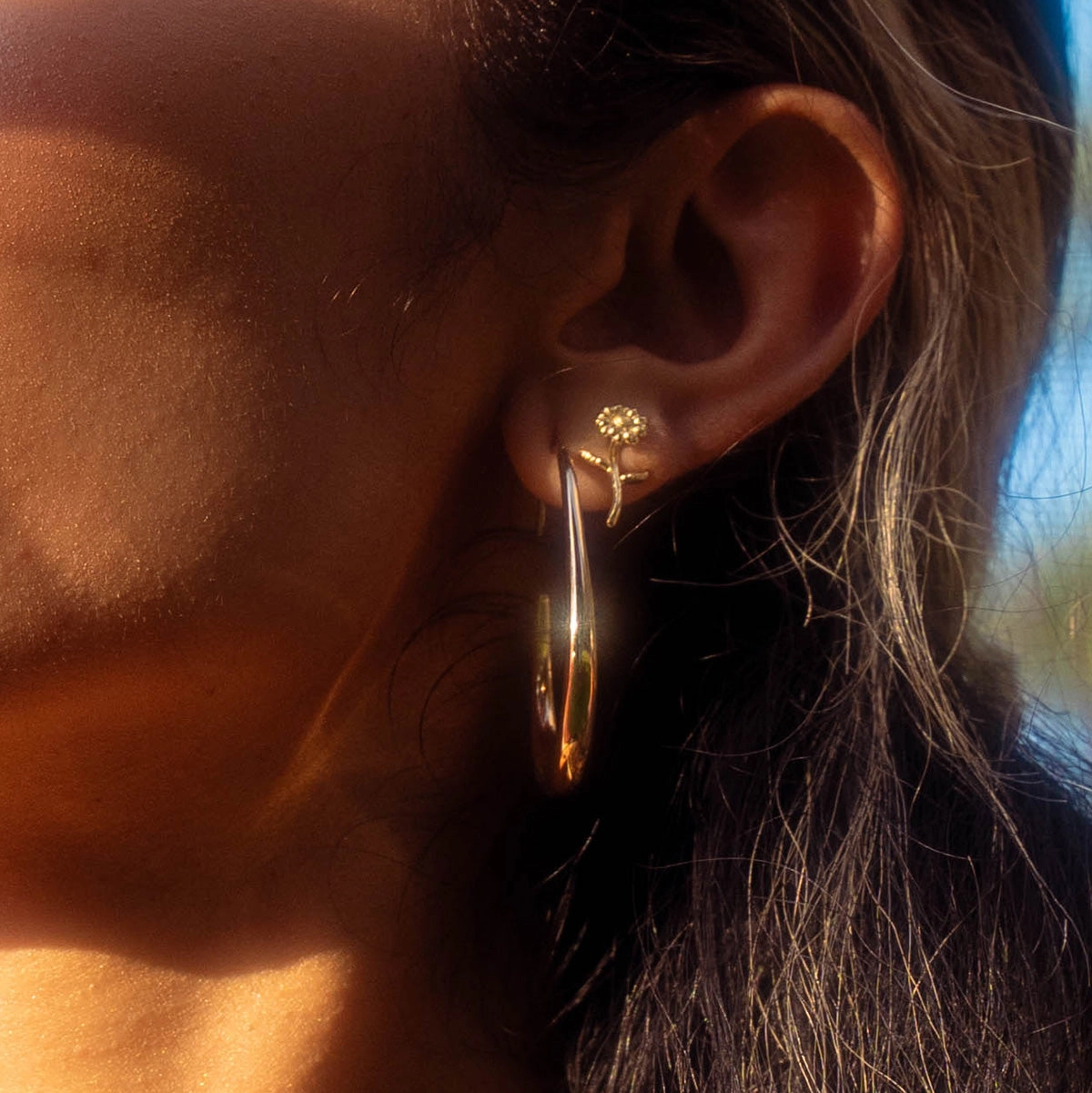 Birth Flower Earrings