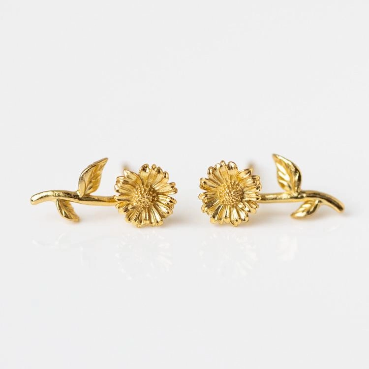Birth Flower Earrings