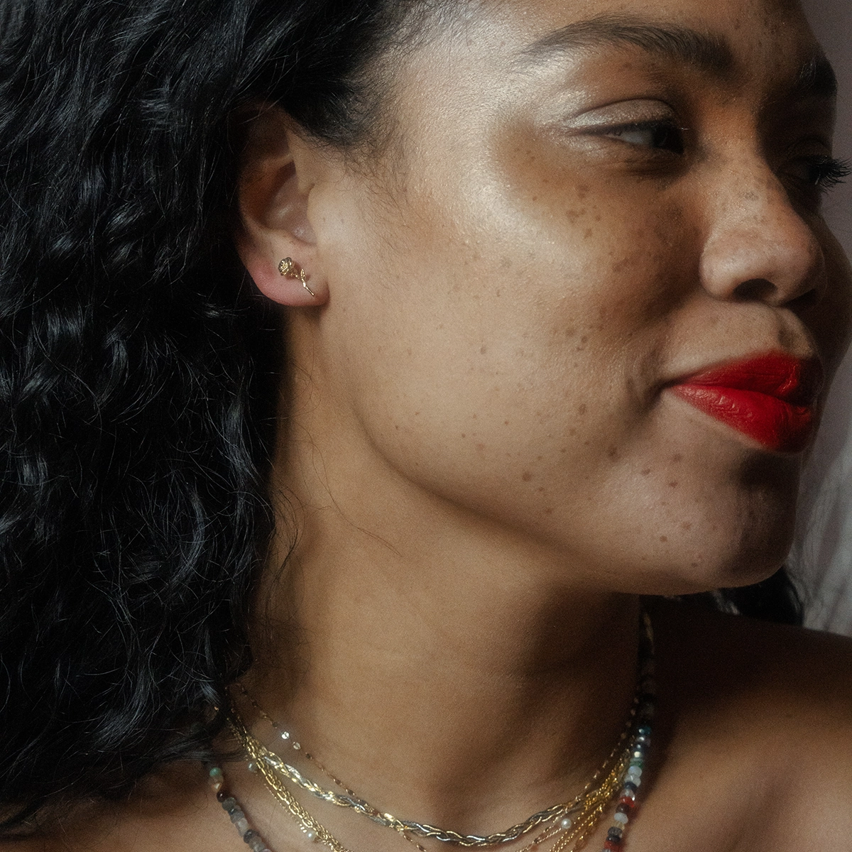 Birth Flower Earrings