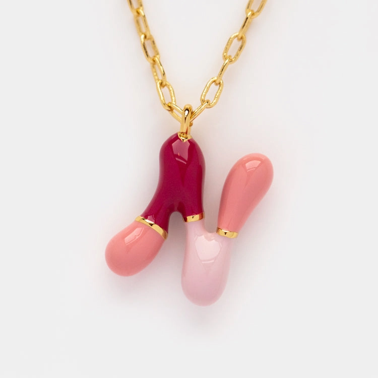 Bubble Letter Necklace