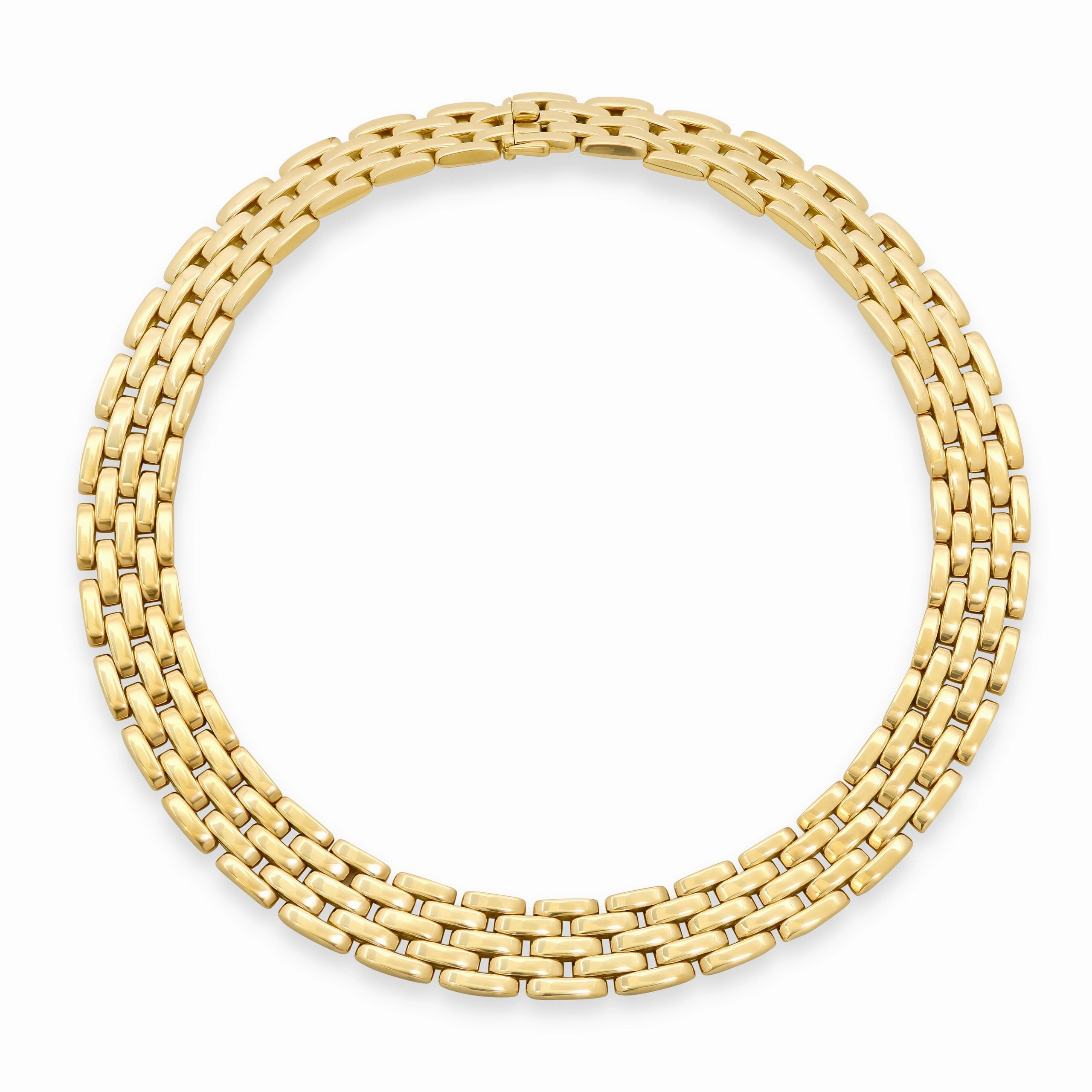 Cartier 'Maillon Panthre' Necklace in 18K Gold