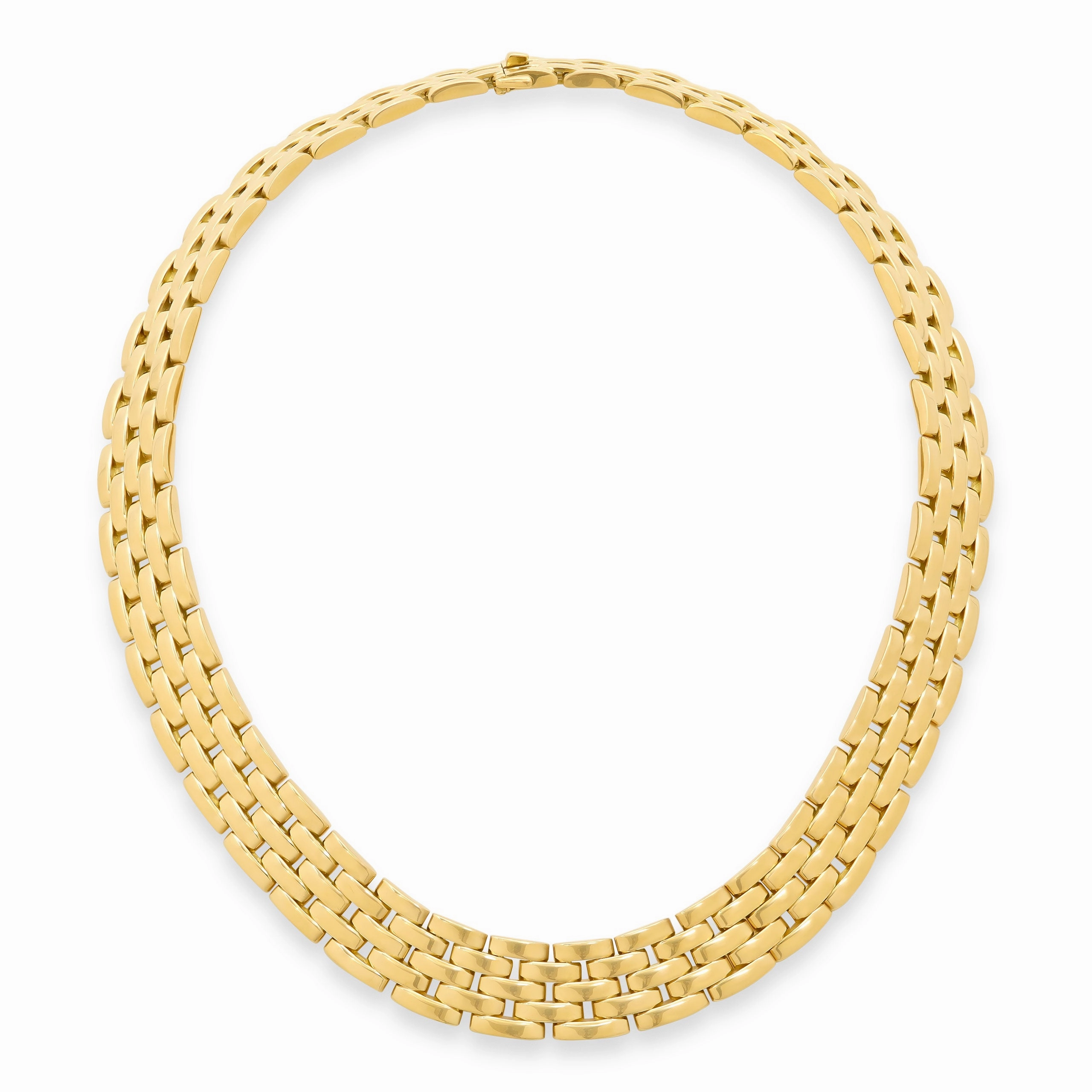 Cartier 'Maillon Panthre' Necklace in 18K Gold