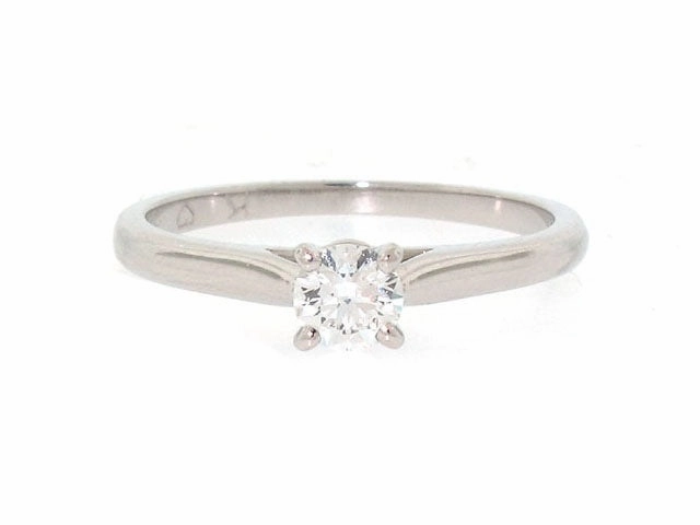 Cartier 'Solitaire 1895' Diamond Promise Ring, 0.20 carats, in Platinum