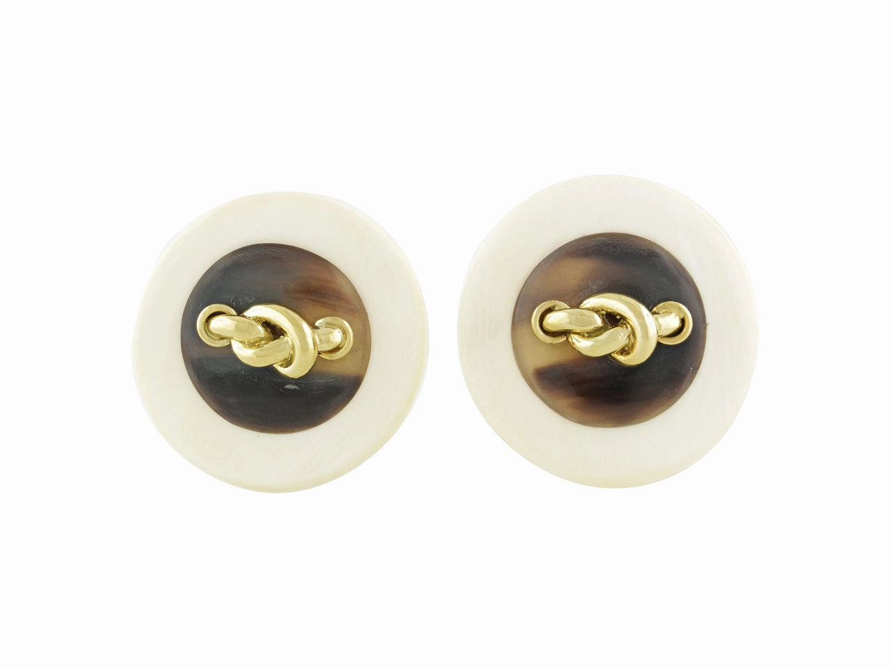 Cartier Aldo Cipullo Knot Earrings in 18K Gold