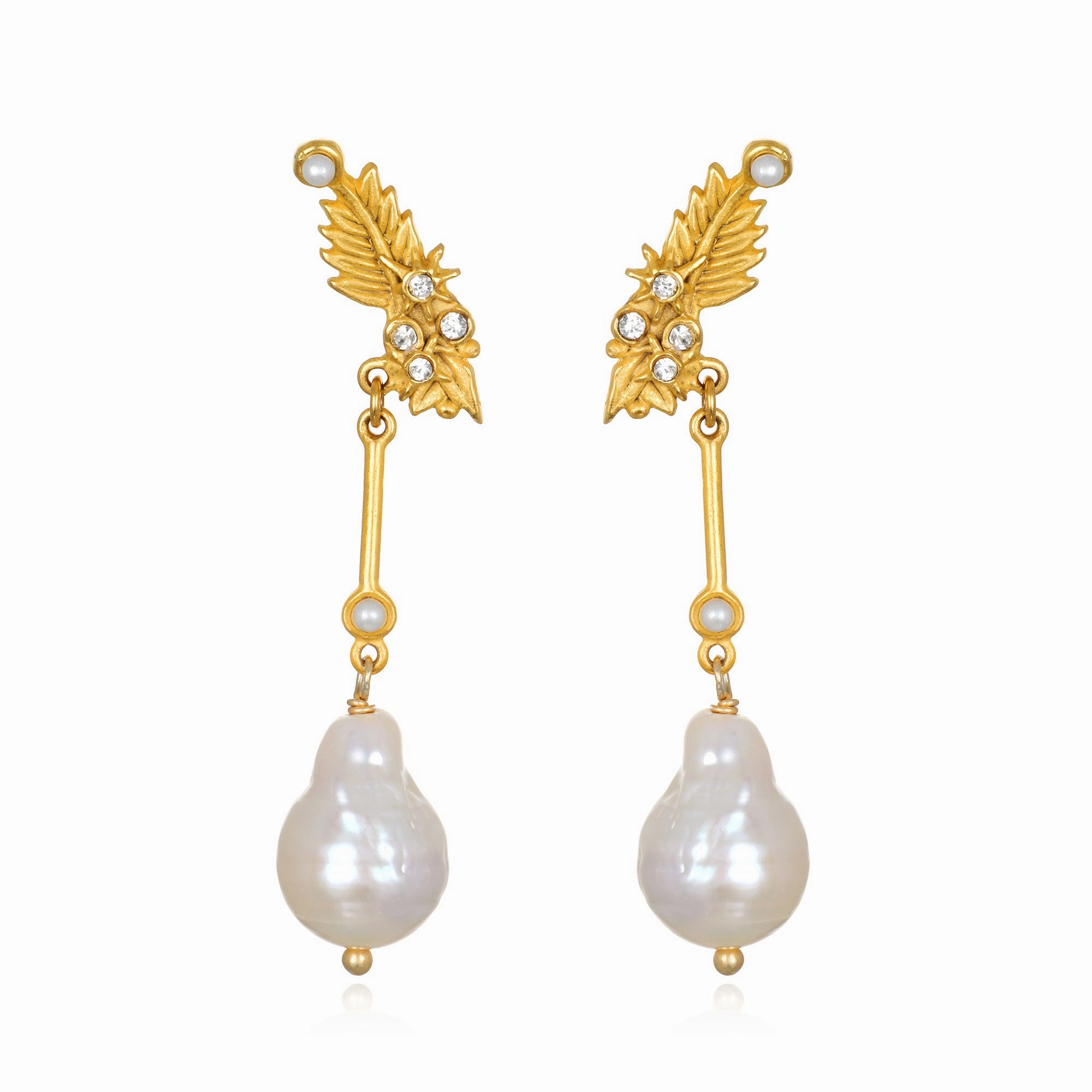 Charmion Pearl Drop Earrings