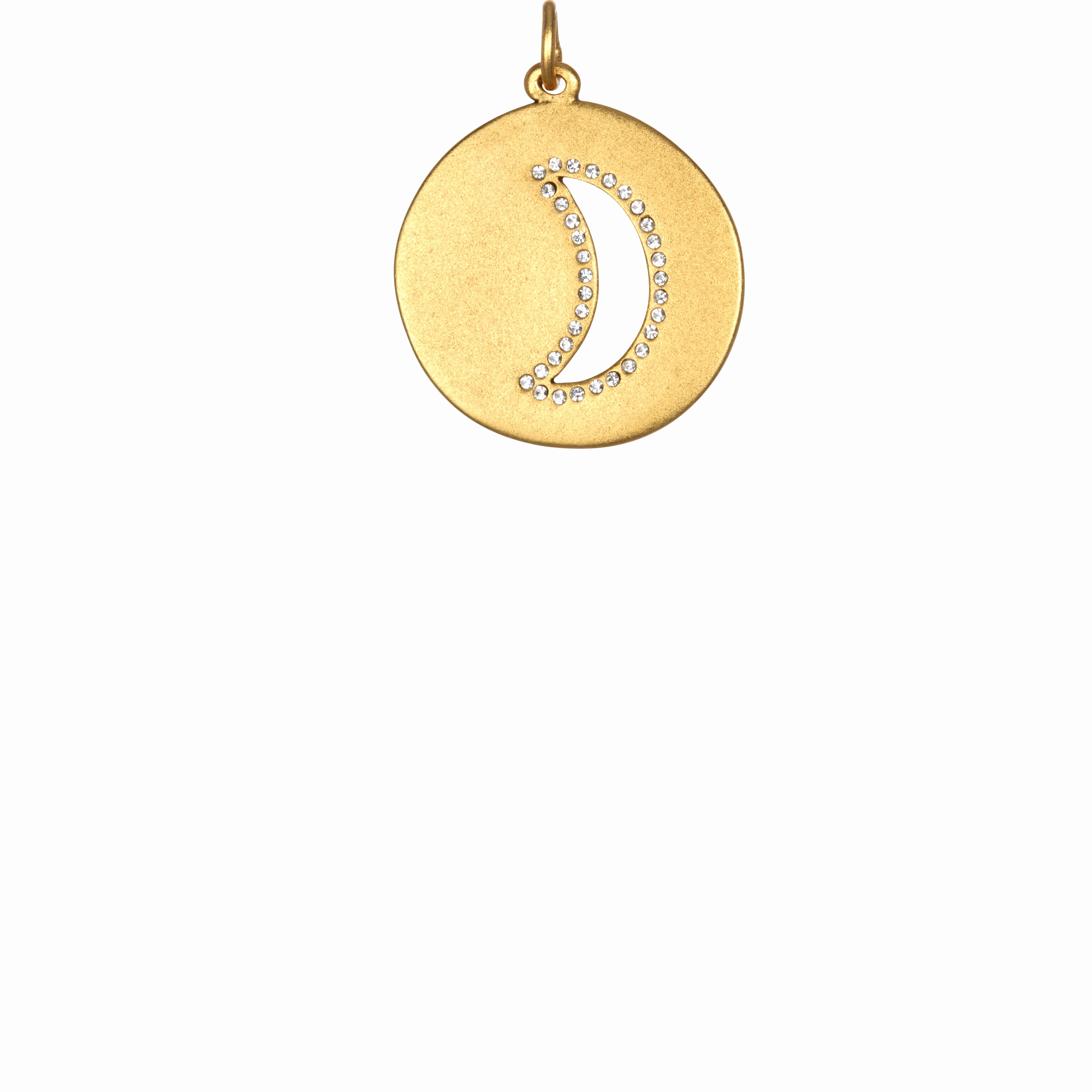 Cutout Pav  Moon - Gold