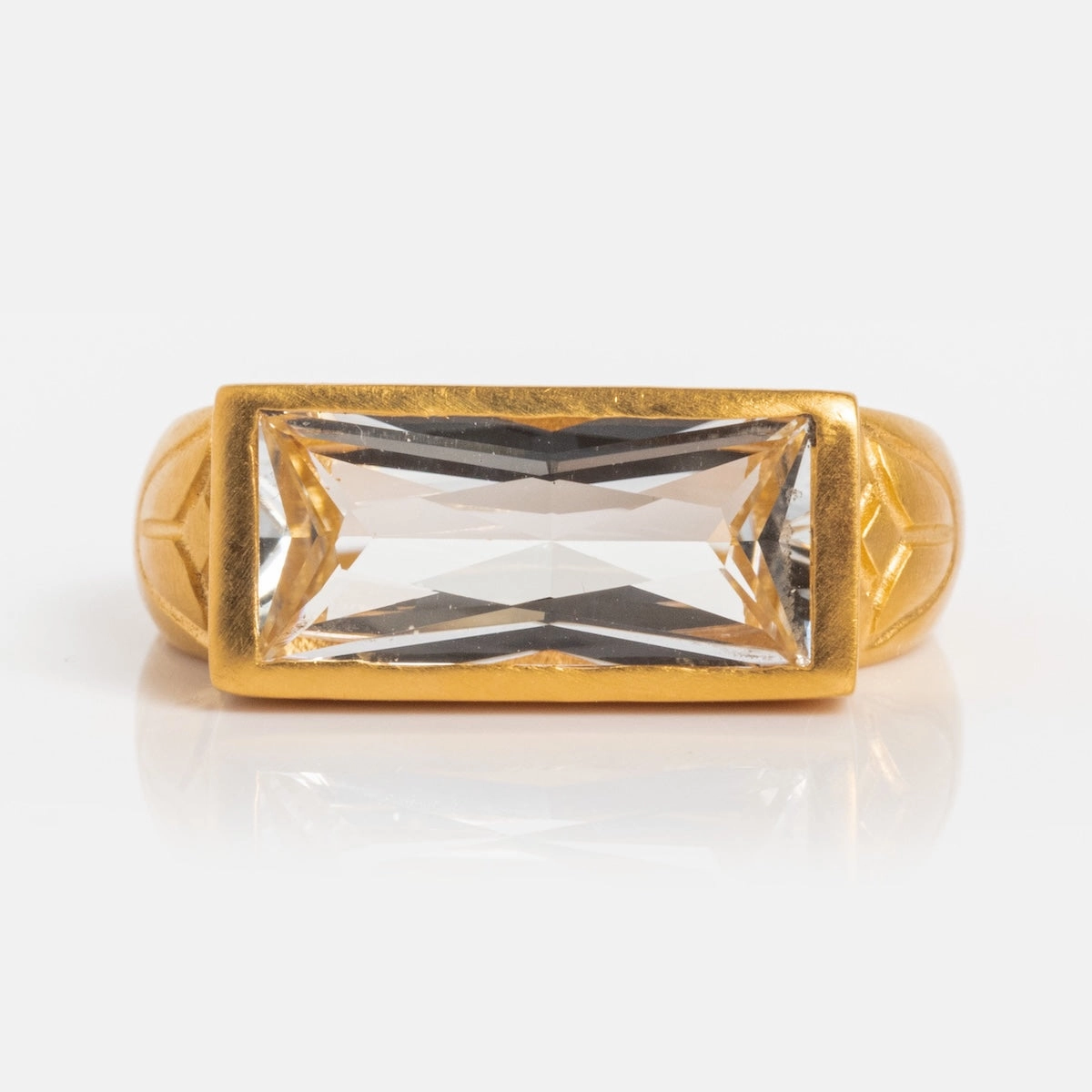 Eternal Radiance White Topaz Ring