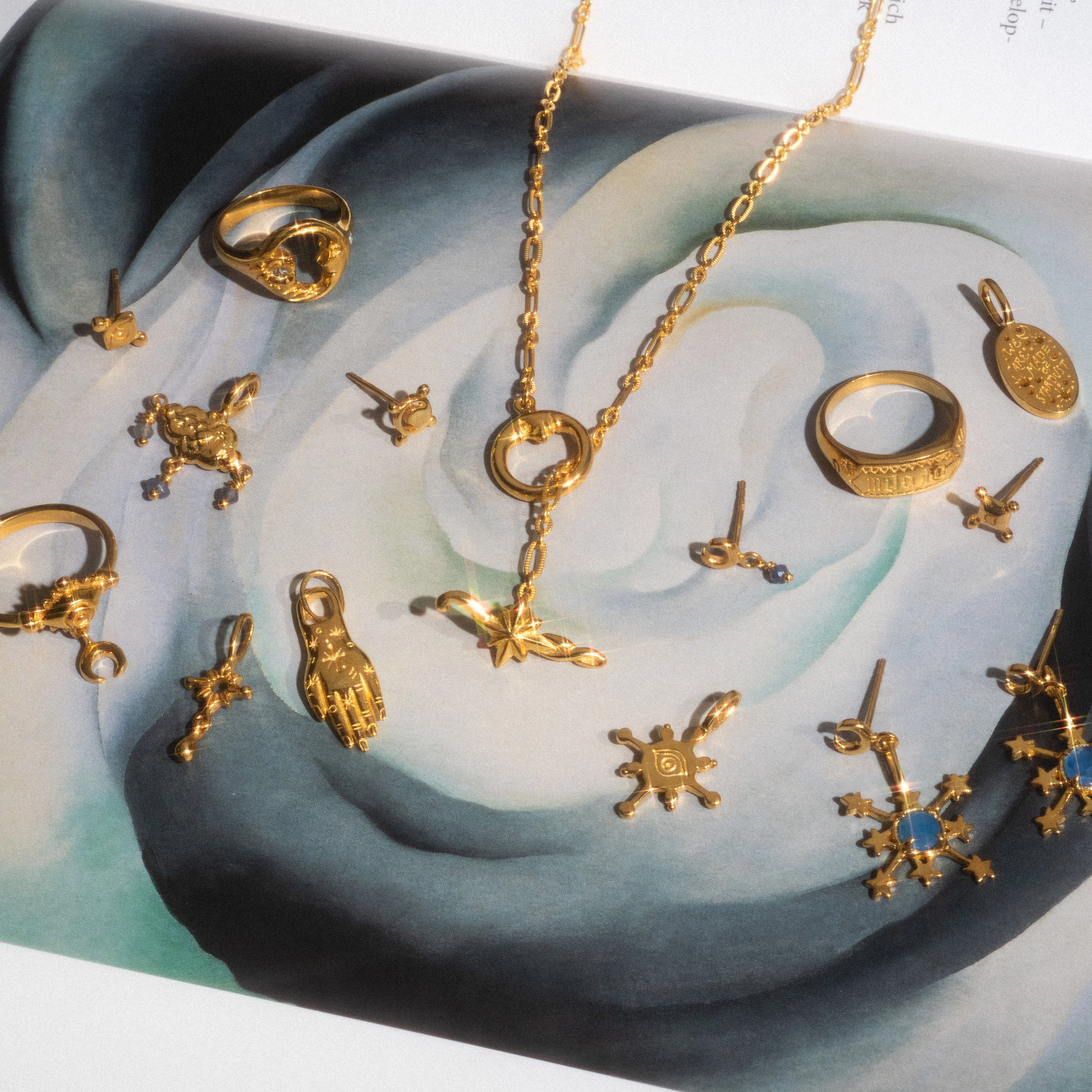 Hunt of Hounds x Local Eclectic Moonbeam Ring