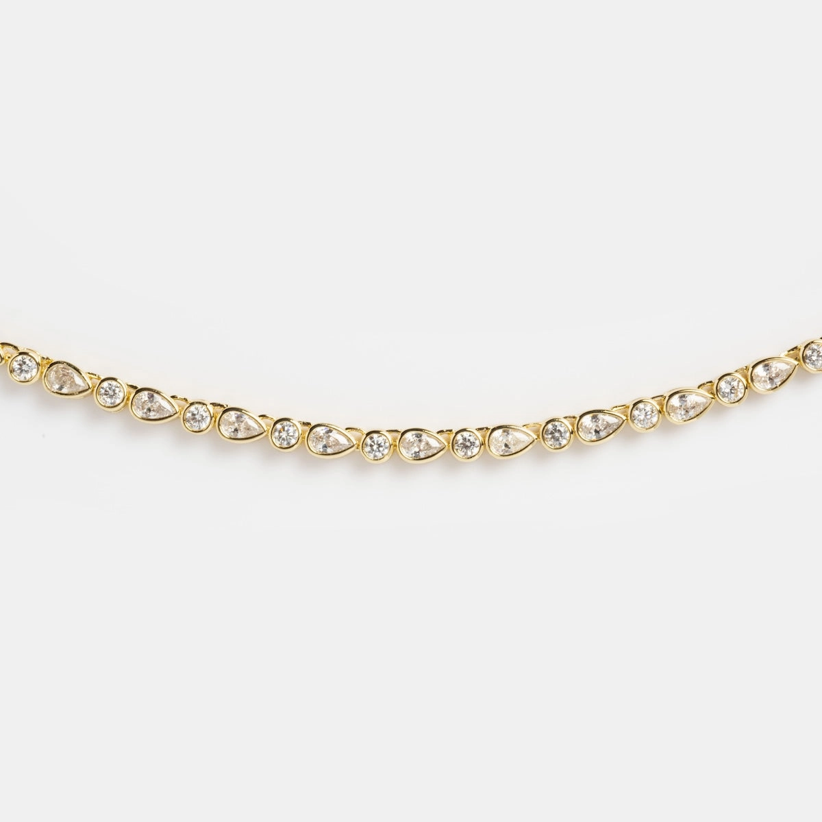 Isla CZ Tennis Necklace