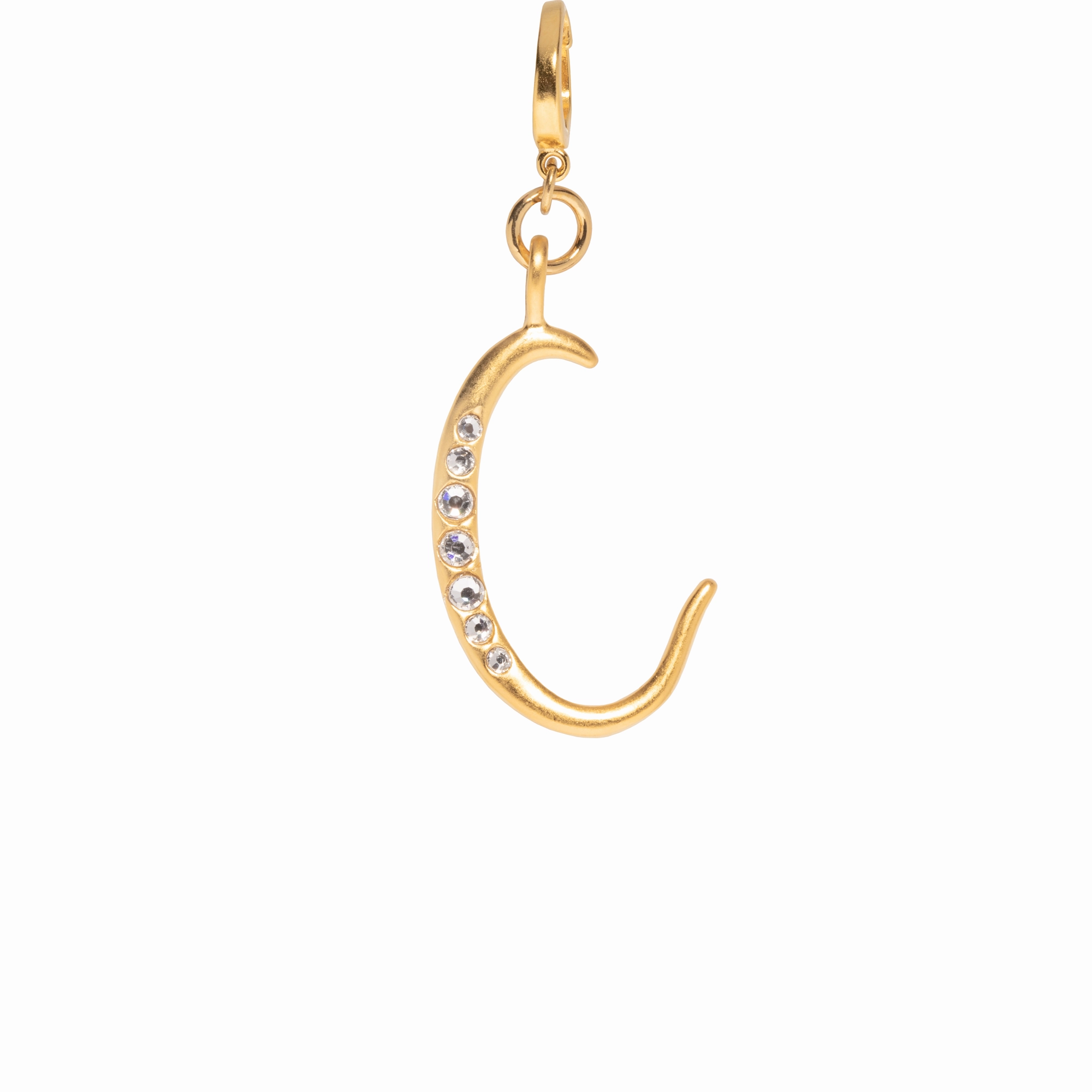 Jade Initial Clip-On Charm