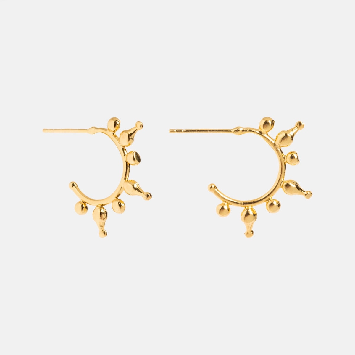 Jale Gold Hoop Earrings