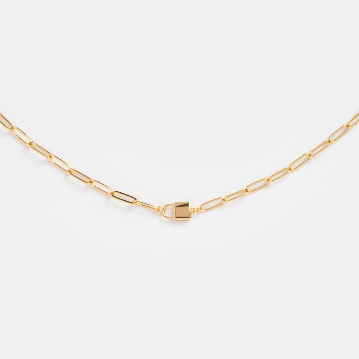 Jessa Lock Necklace