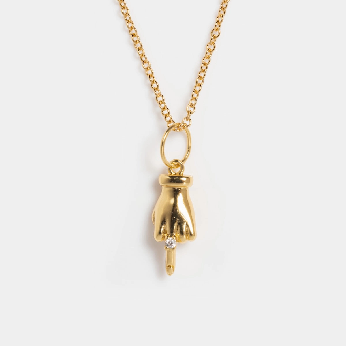 Kiss Off Necklace