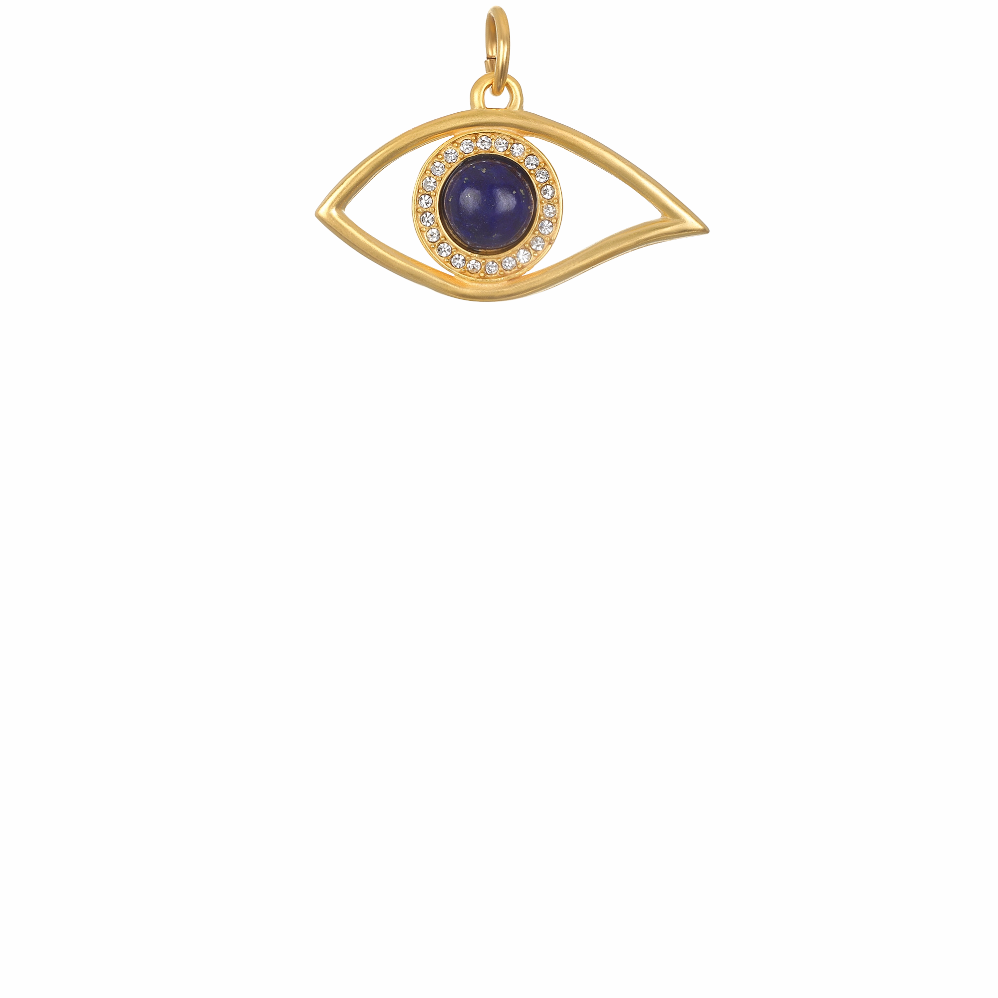 Lapis Evil Eye Charm