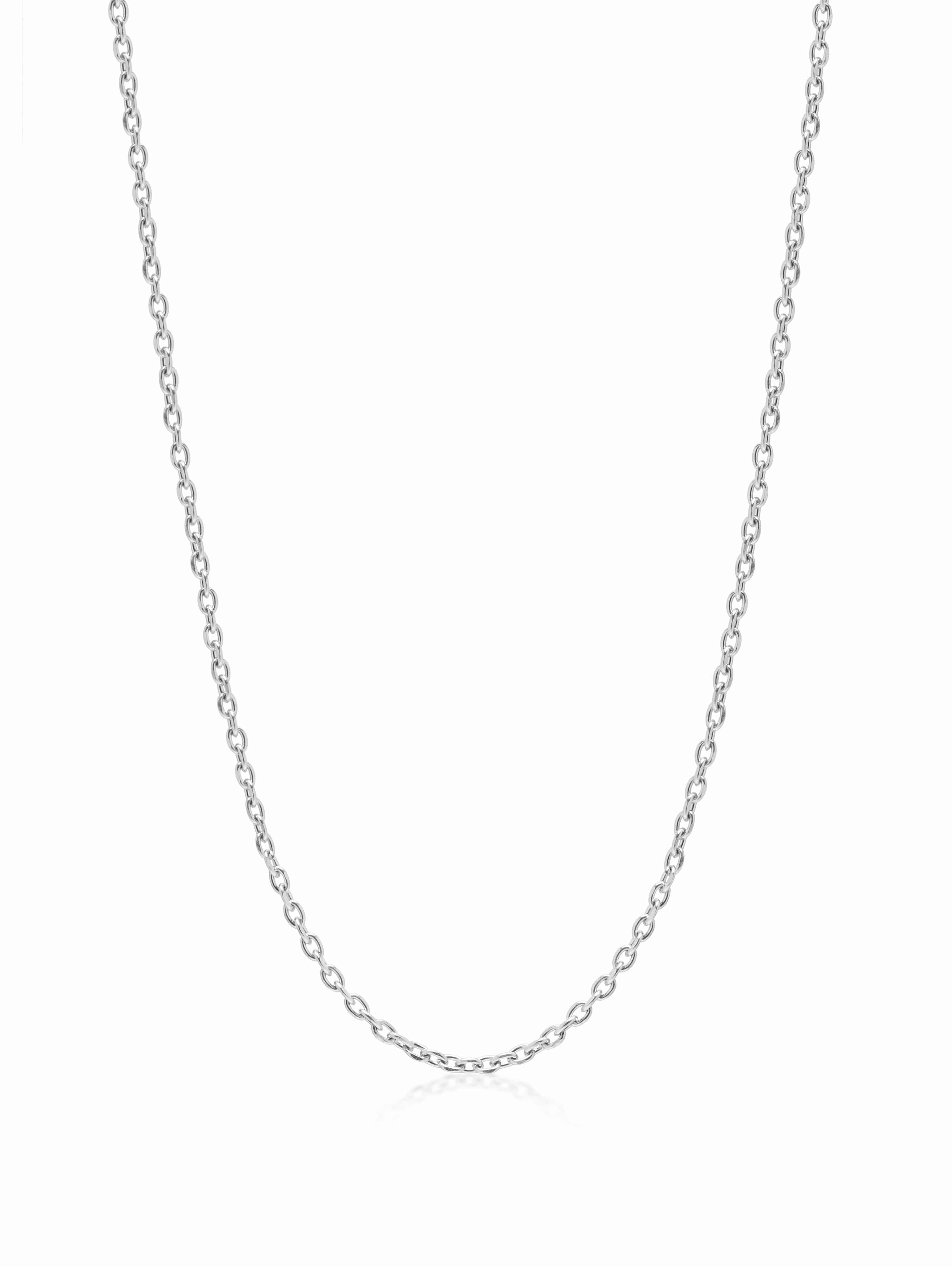 Men's Silver Cable Chain
