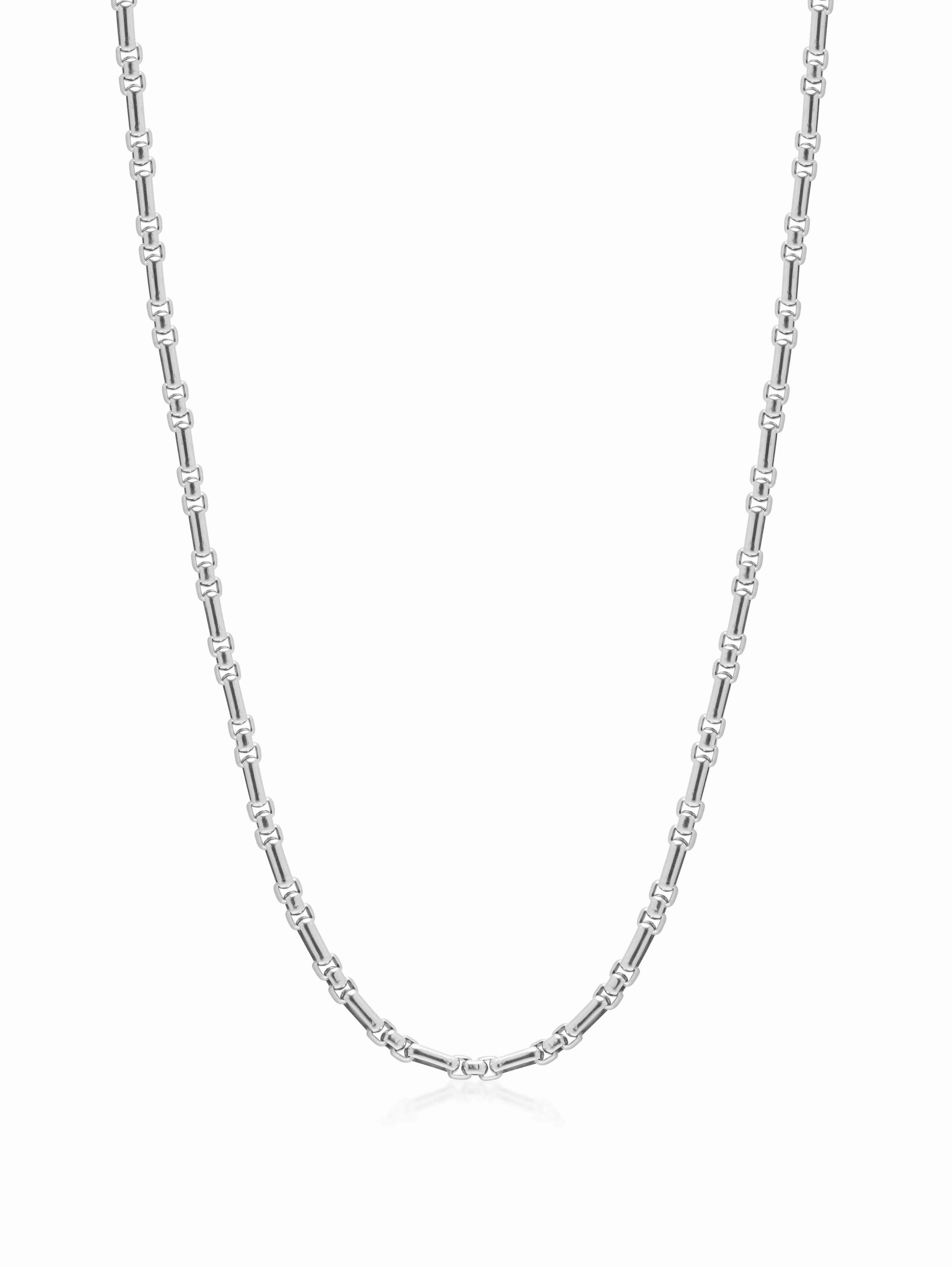 Men's Stainless Steel Modern Figaro Belcher Chain