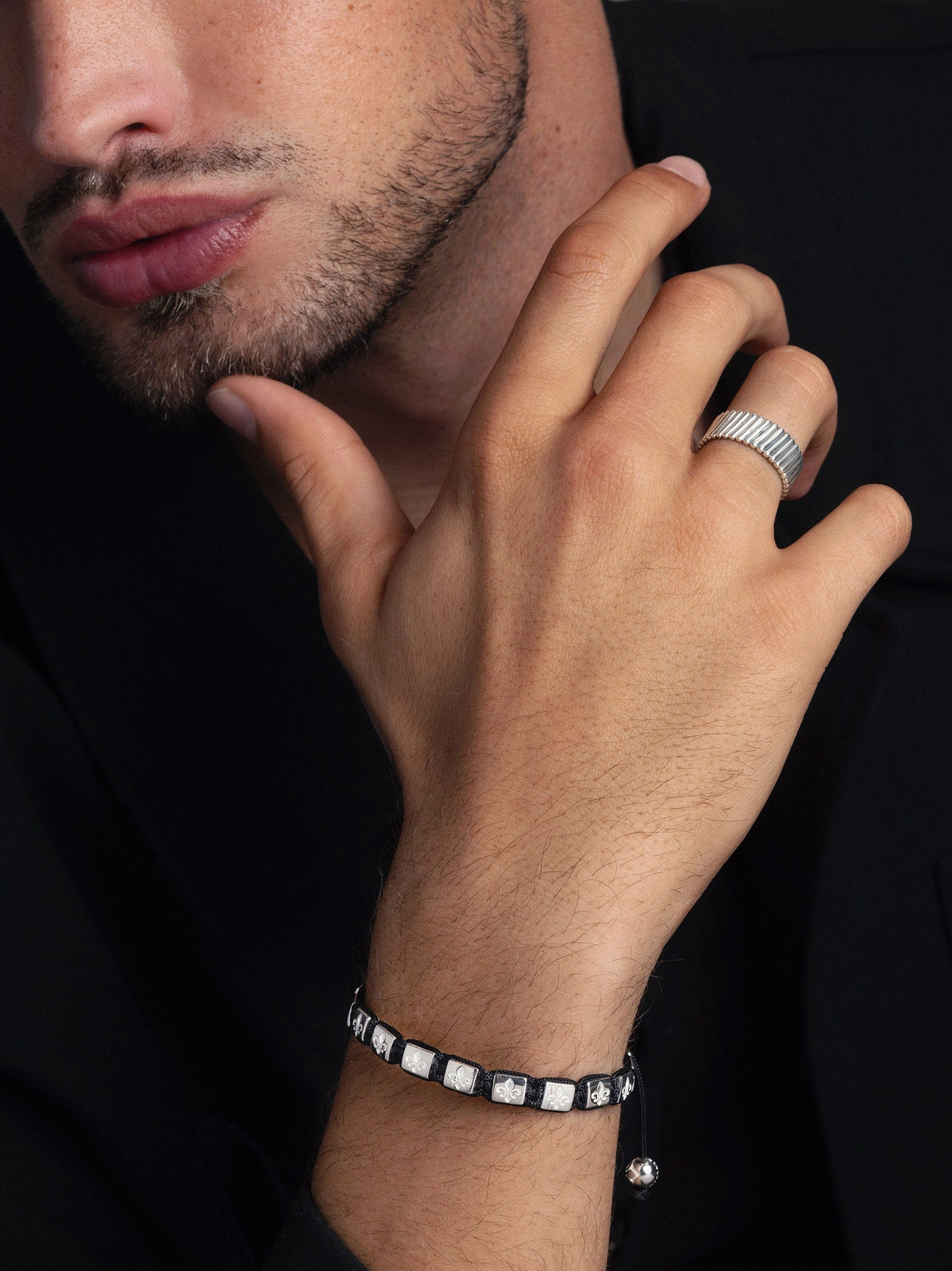 Men's Sterling Silver Band Ring