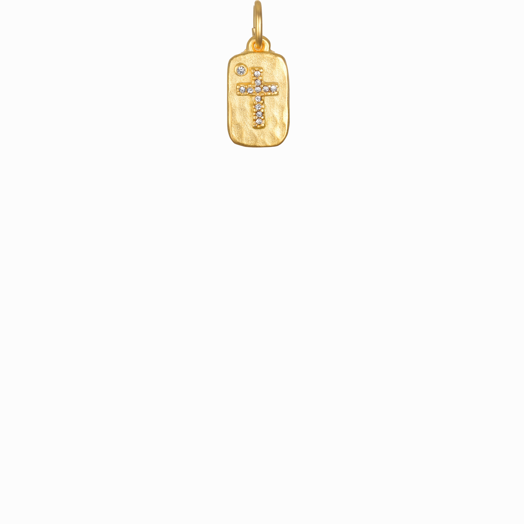 Mini Cross Dog Tag