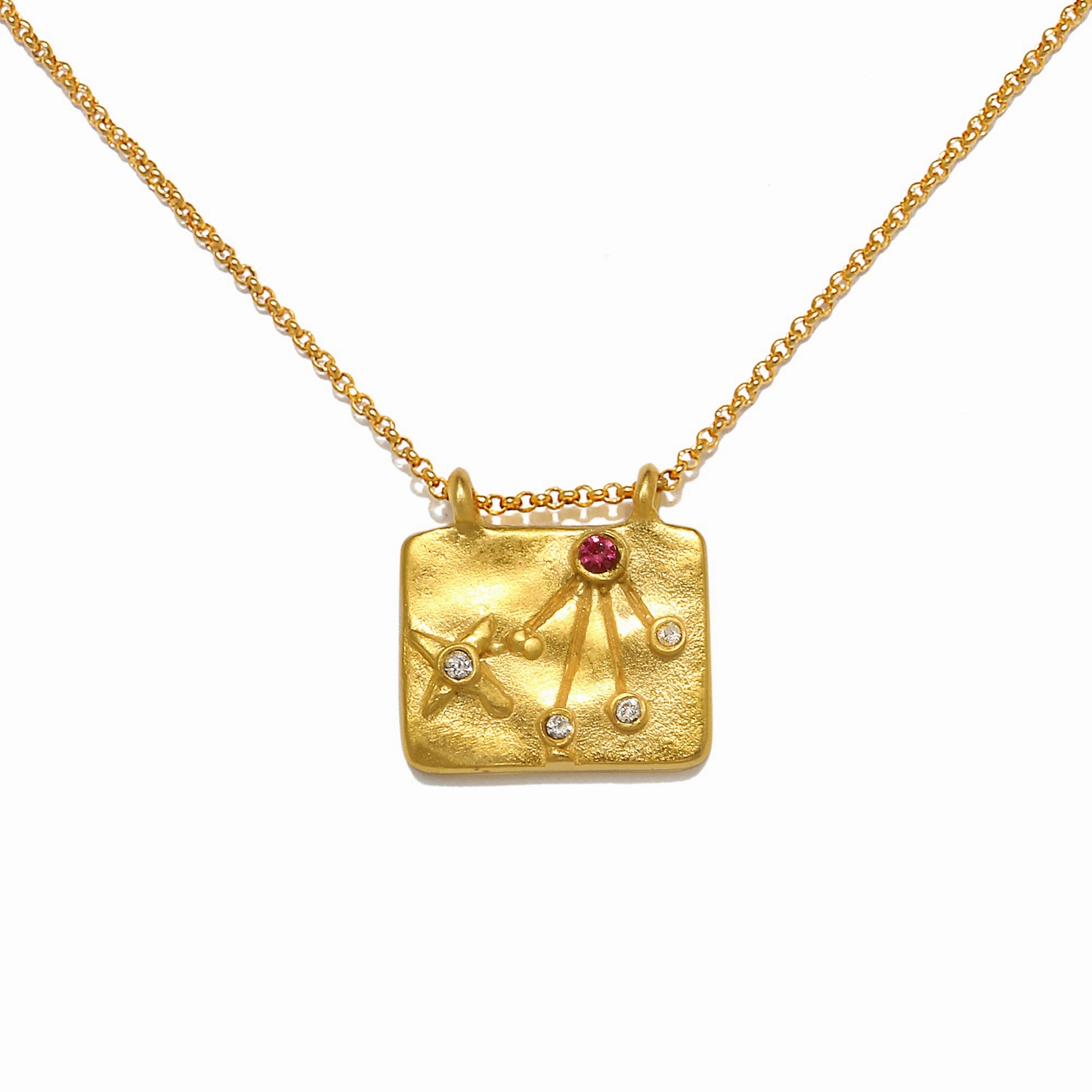 Mini Star Map Necklace