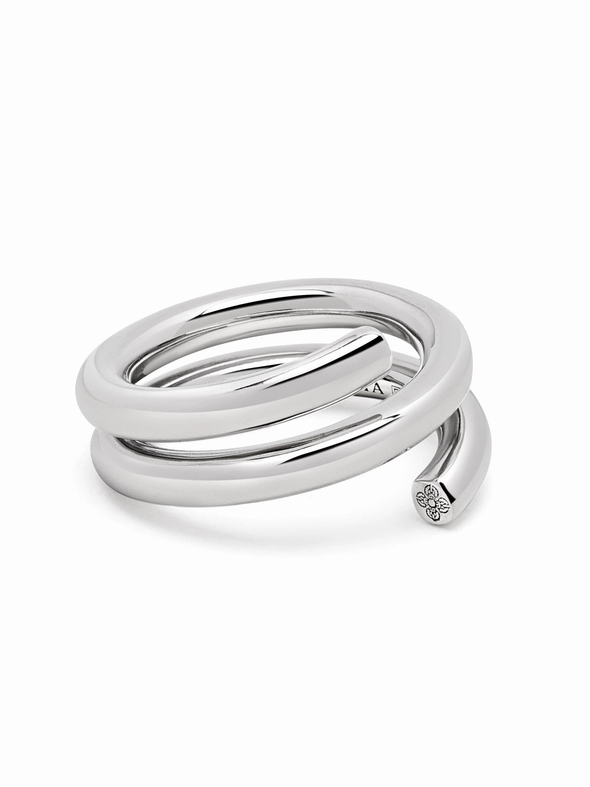 Modern Spiral Ring