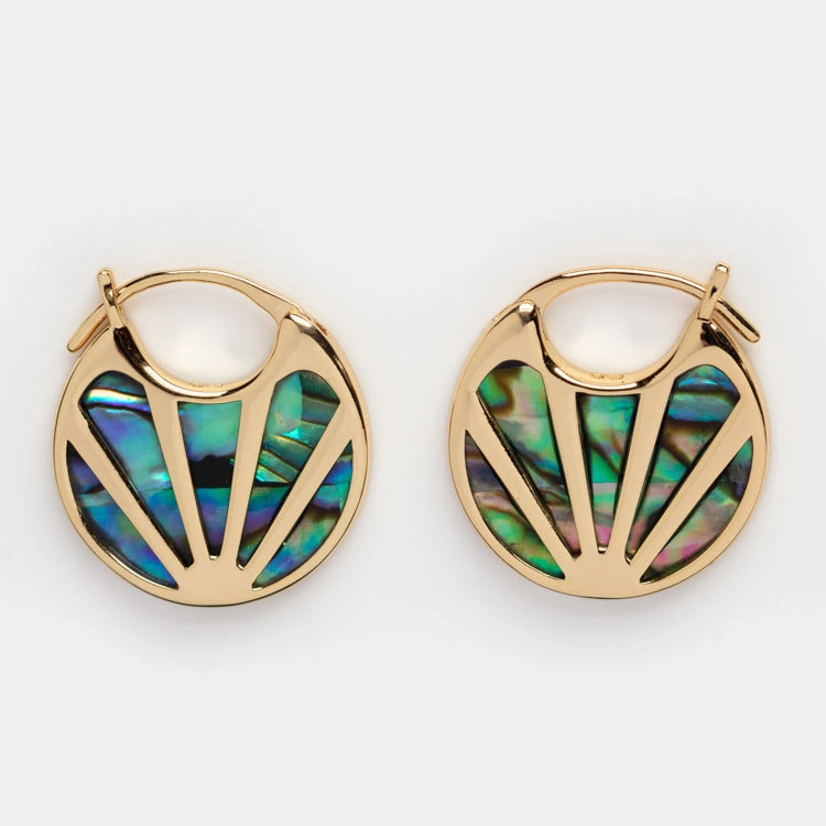 Moonage Hoop Earrings